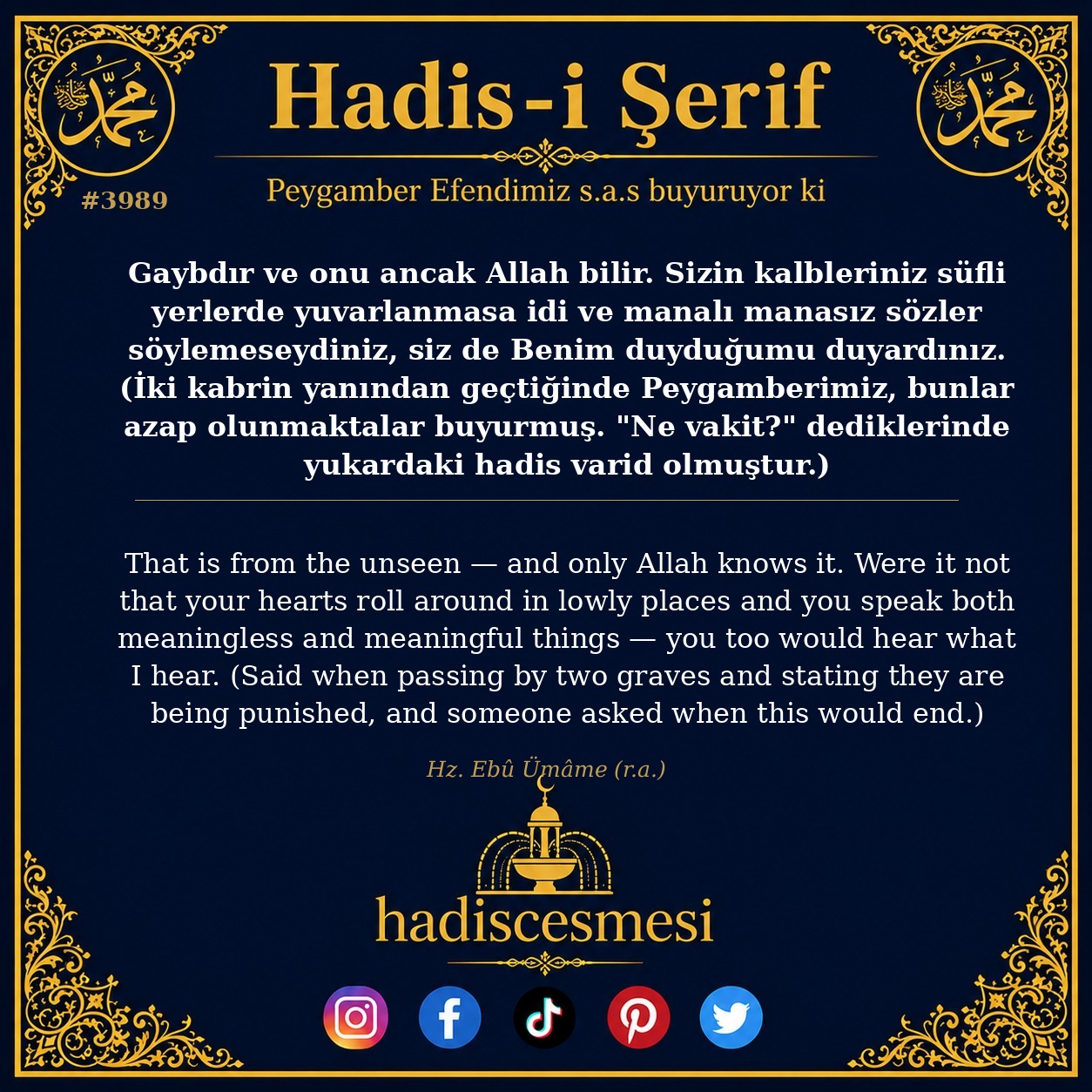 Hadis 3989