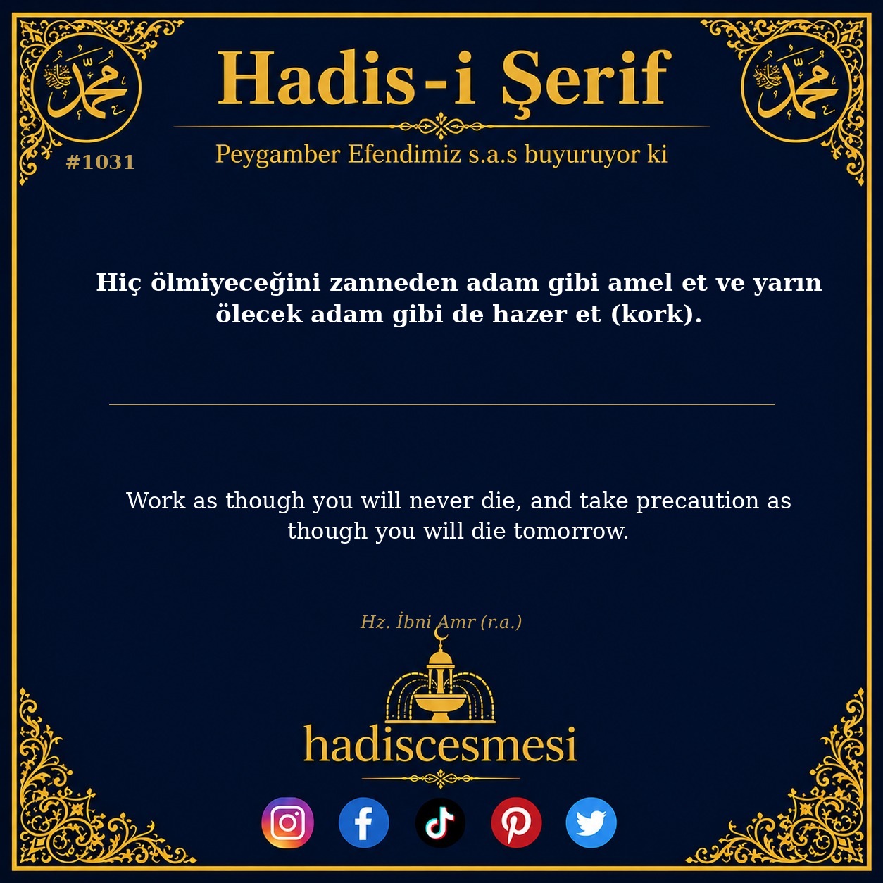 Hadis 1031