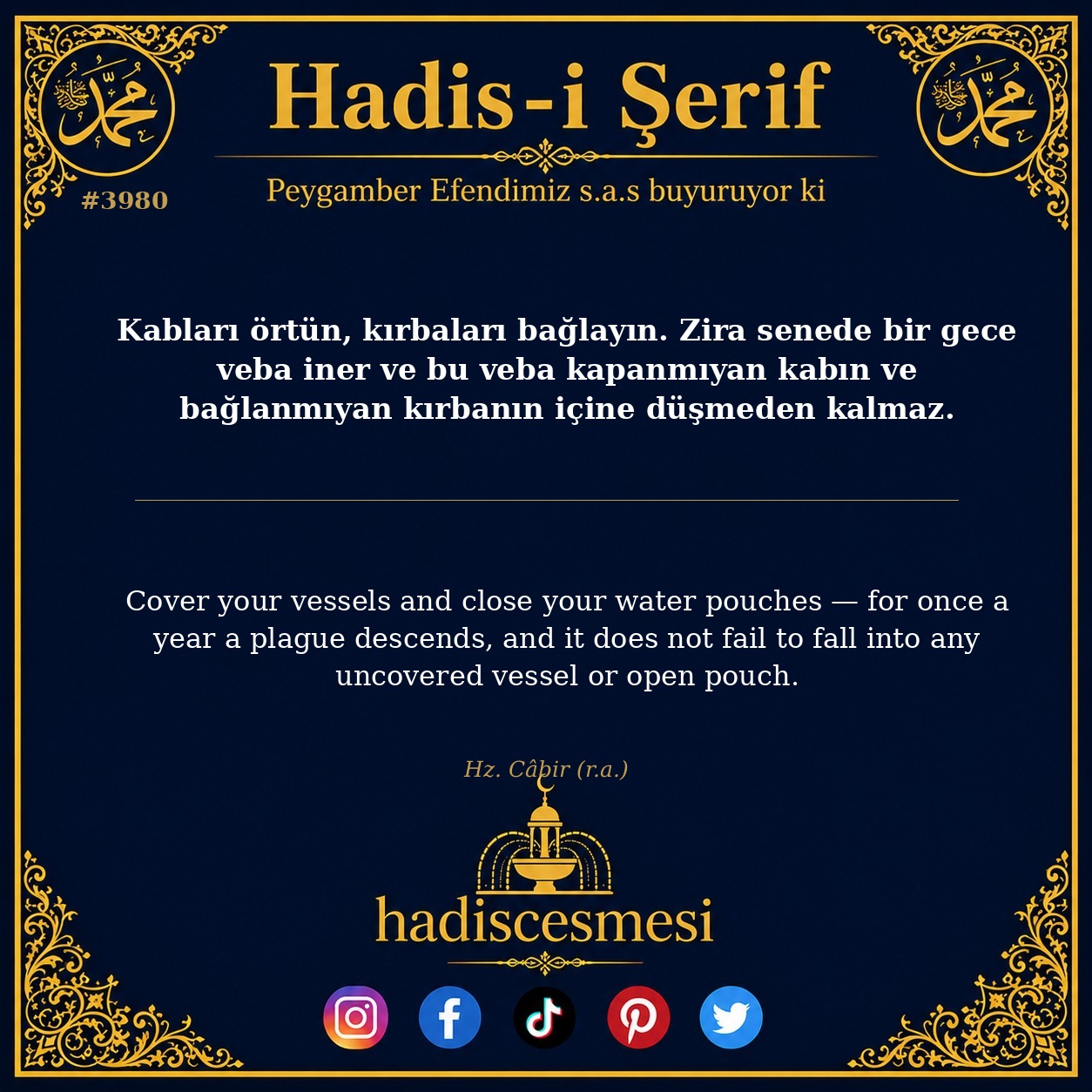 Hadis 3980
