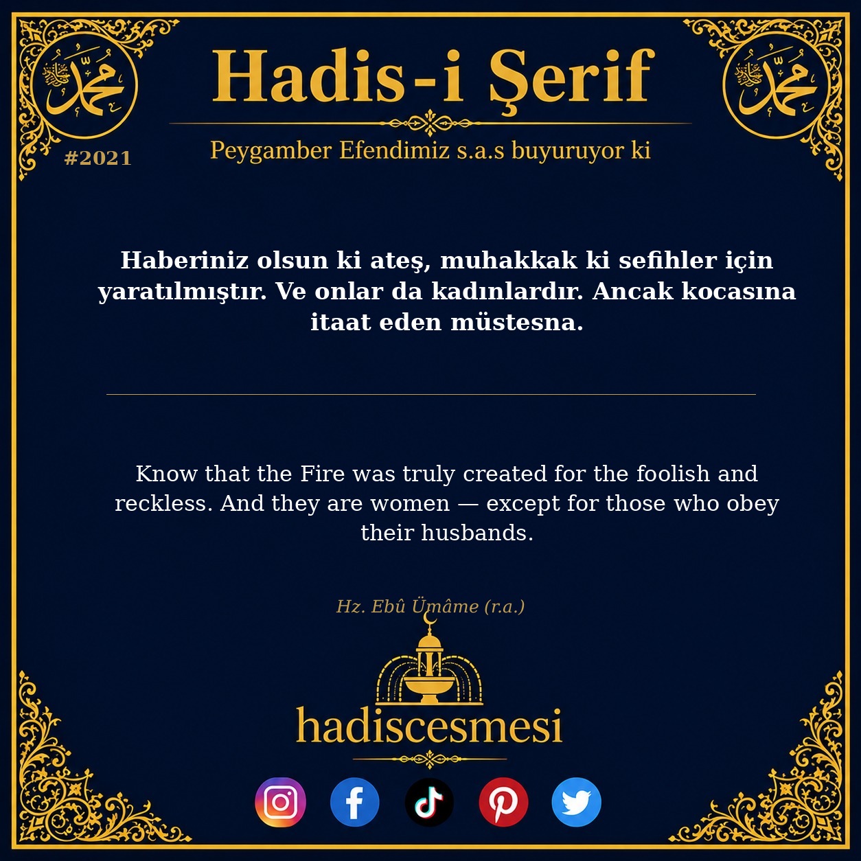 Hadis 2021