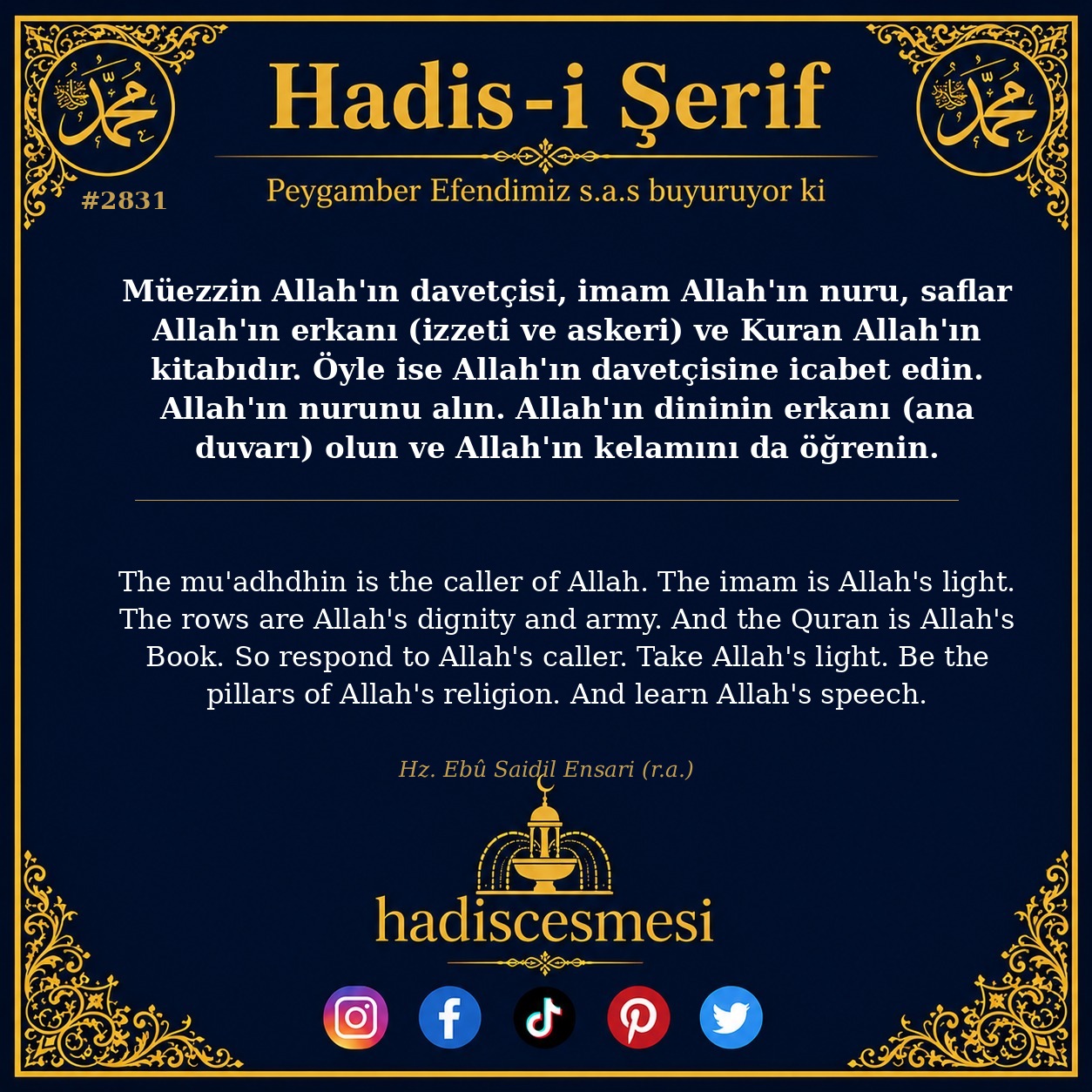 Hadis 2831
