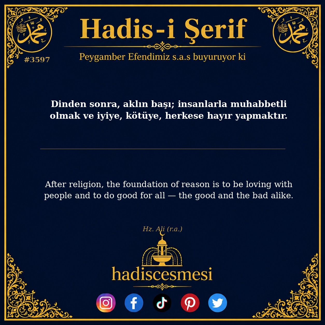 Hadis 3597