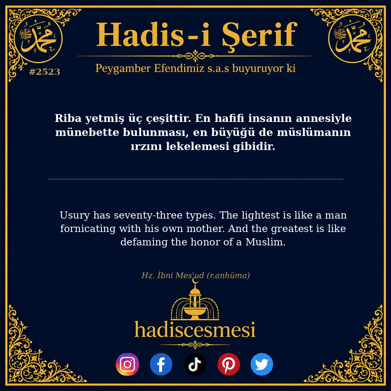 Hadis 2523