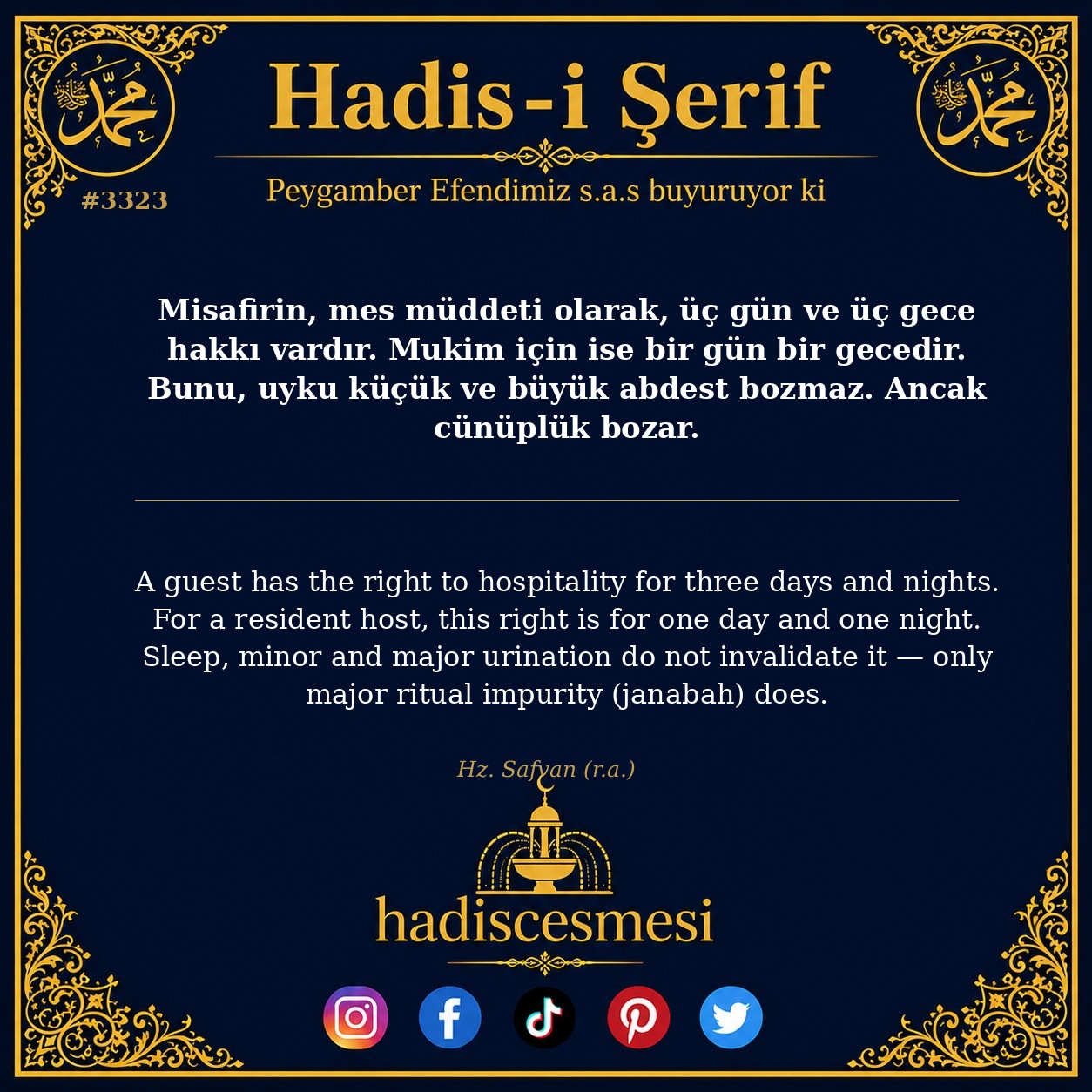 Hadis 3323