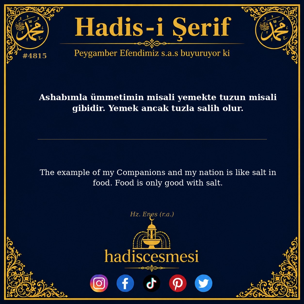 Hadis 4815