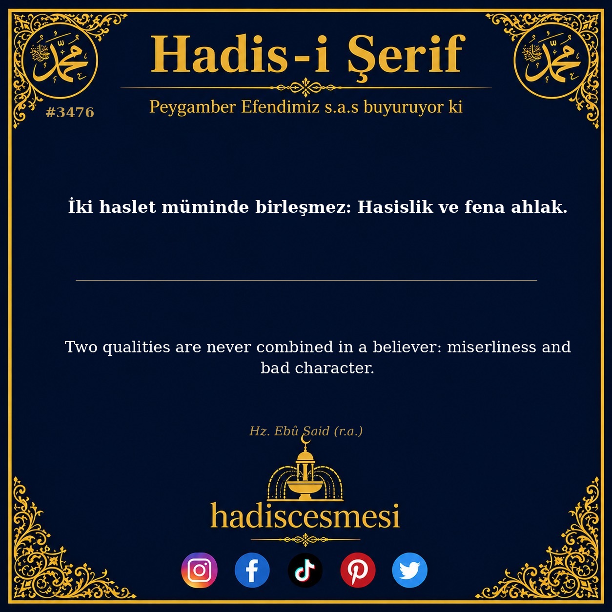Hadis 3476