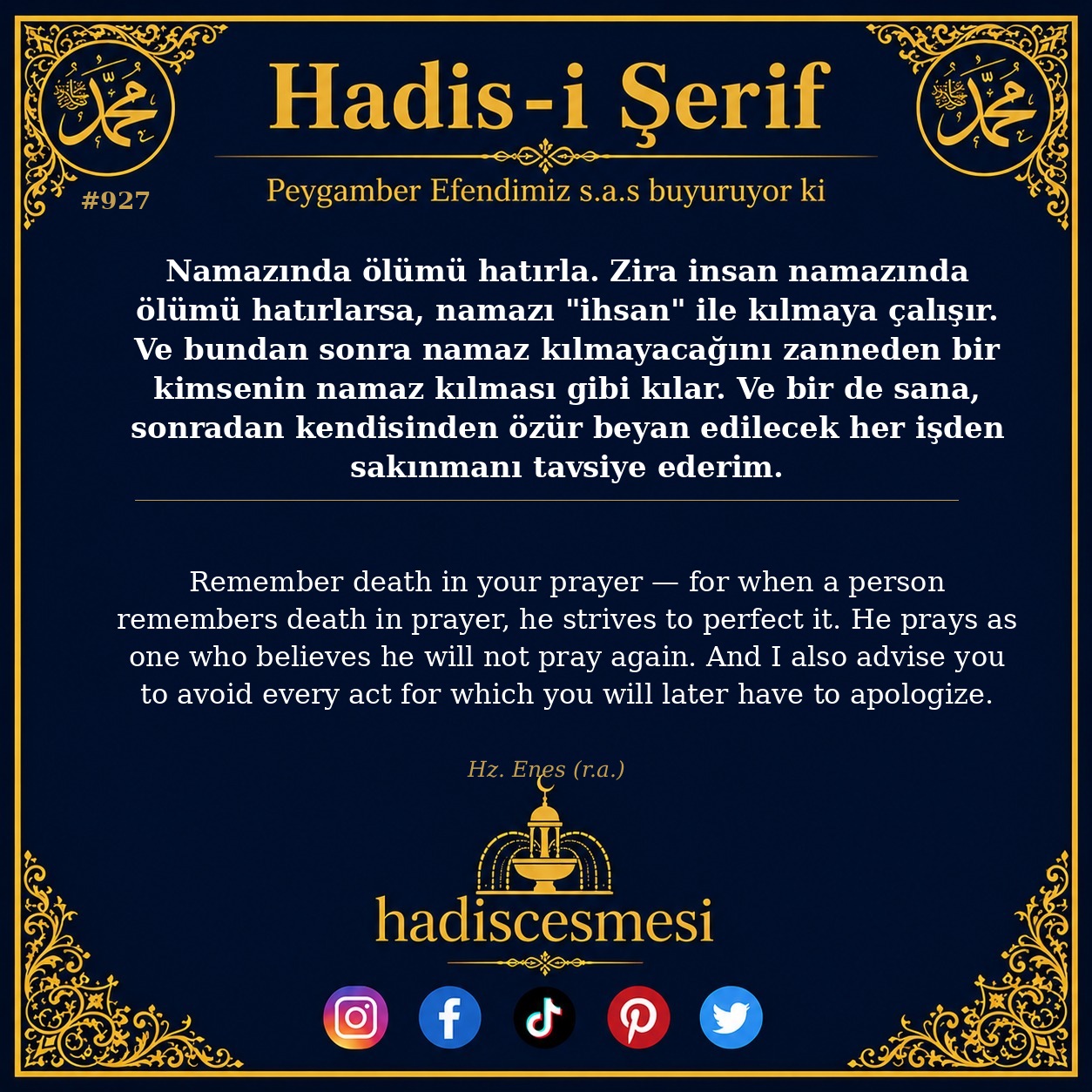 Hadis 0927