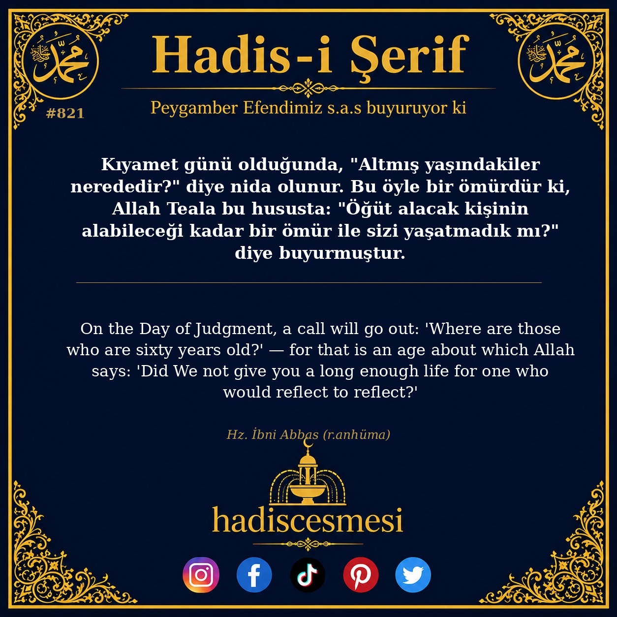 Hadis 0821