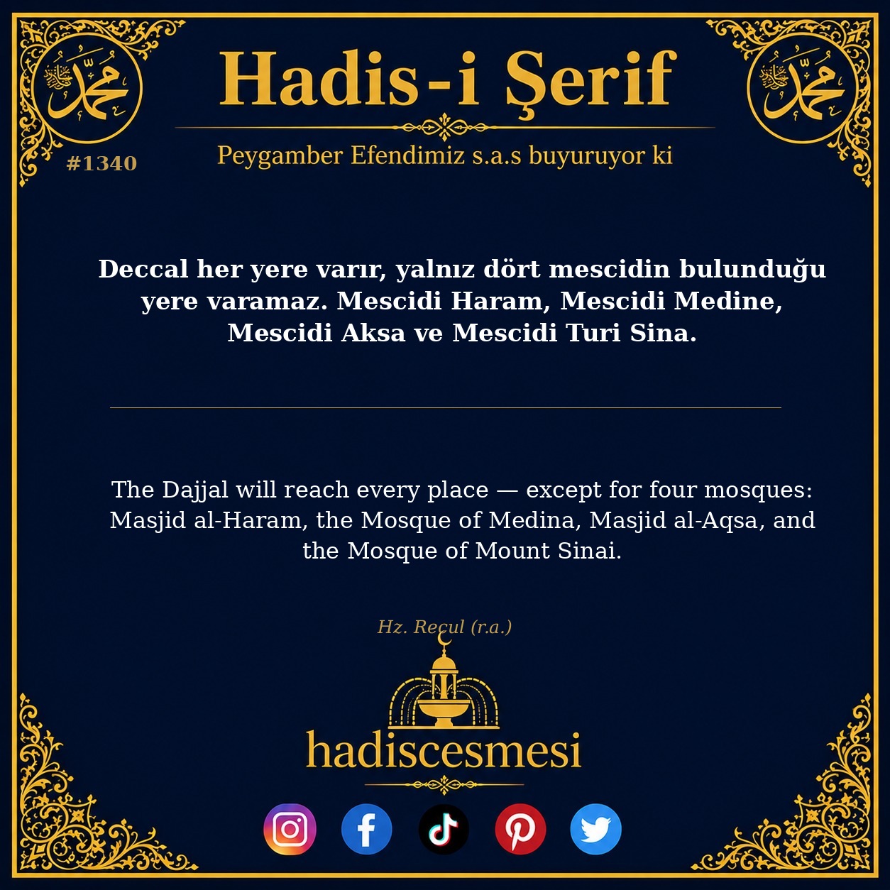 Hadis 1340