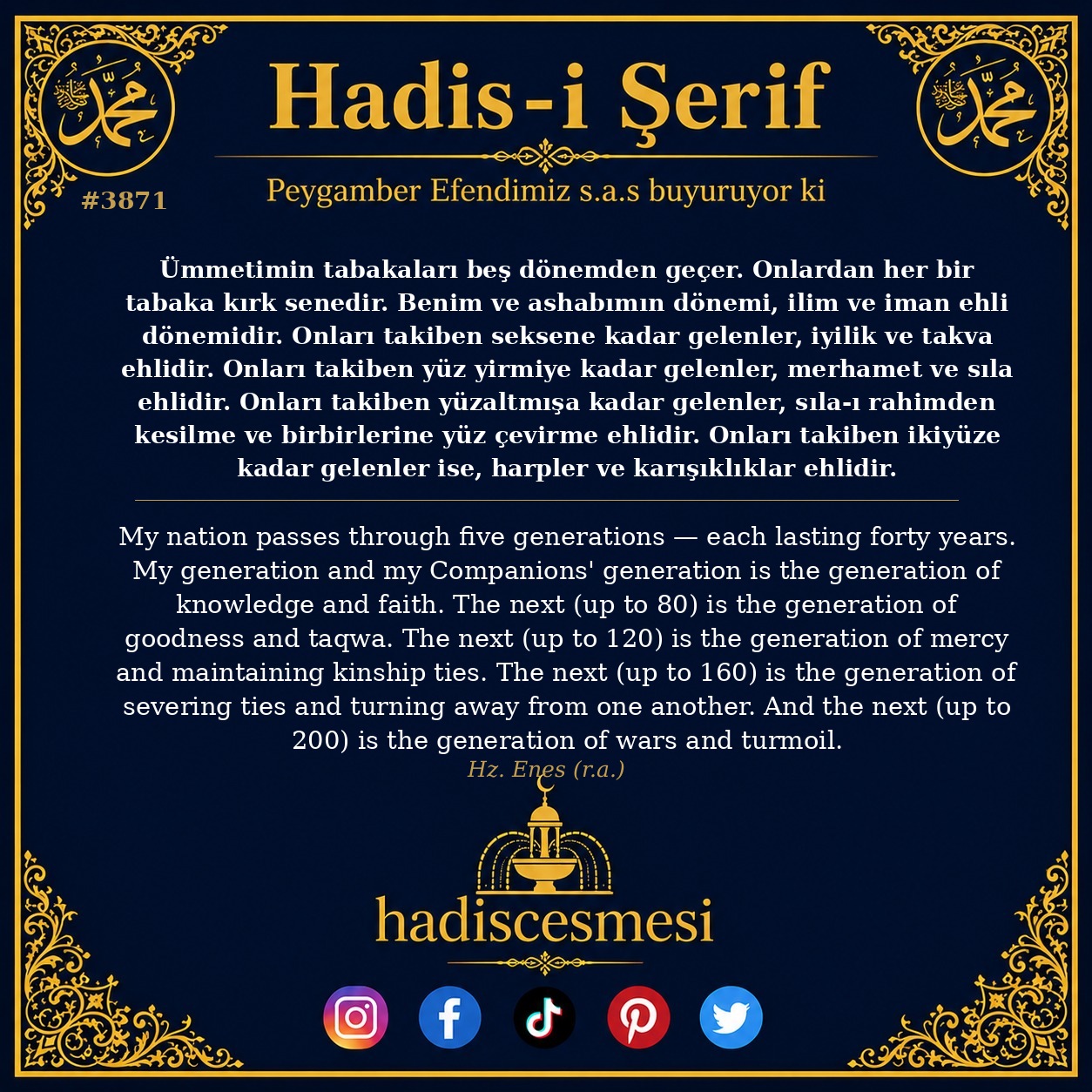 Hadis 3871