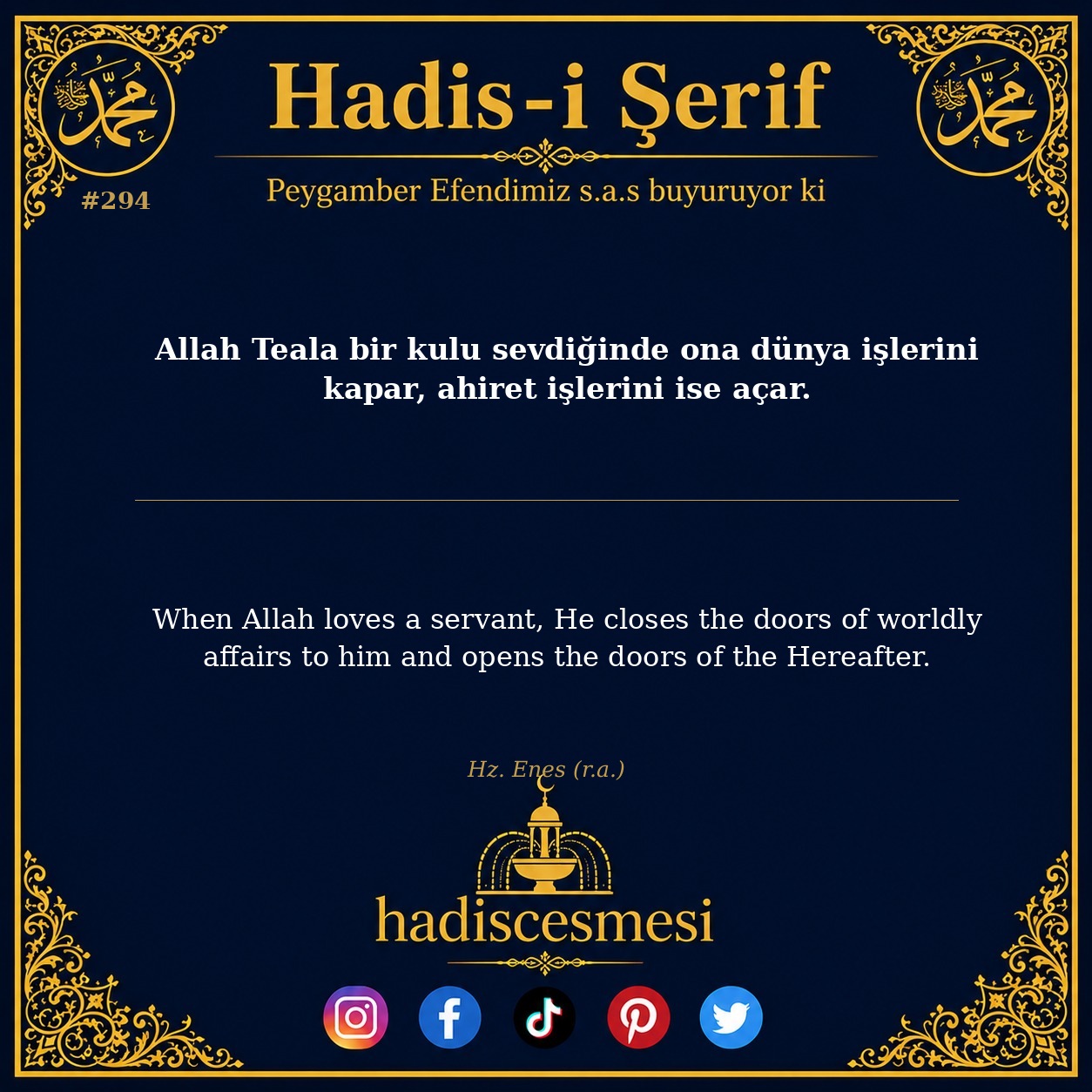 Hadis 0294