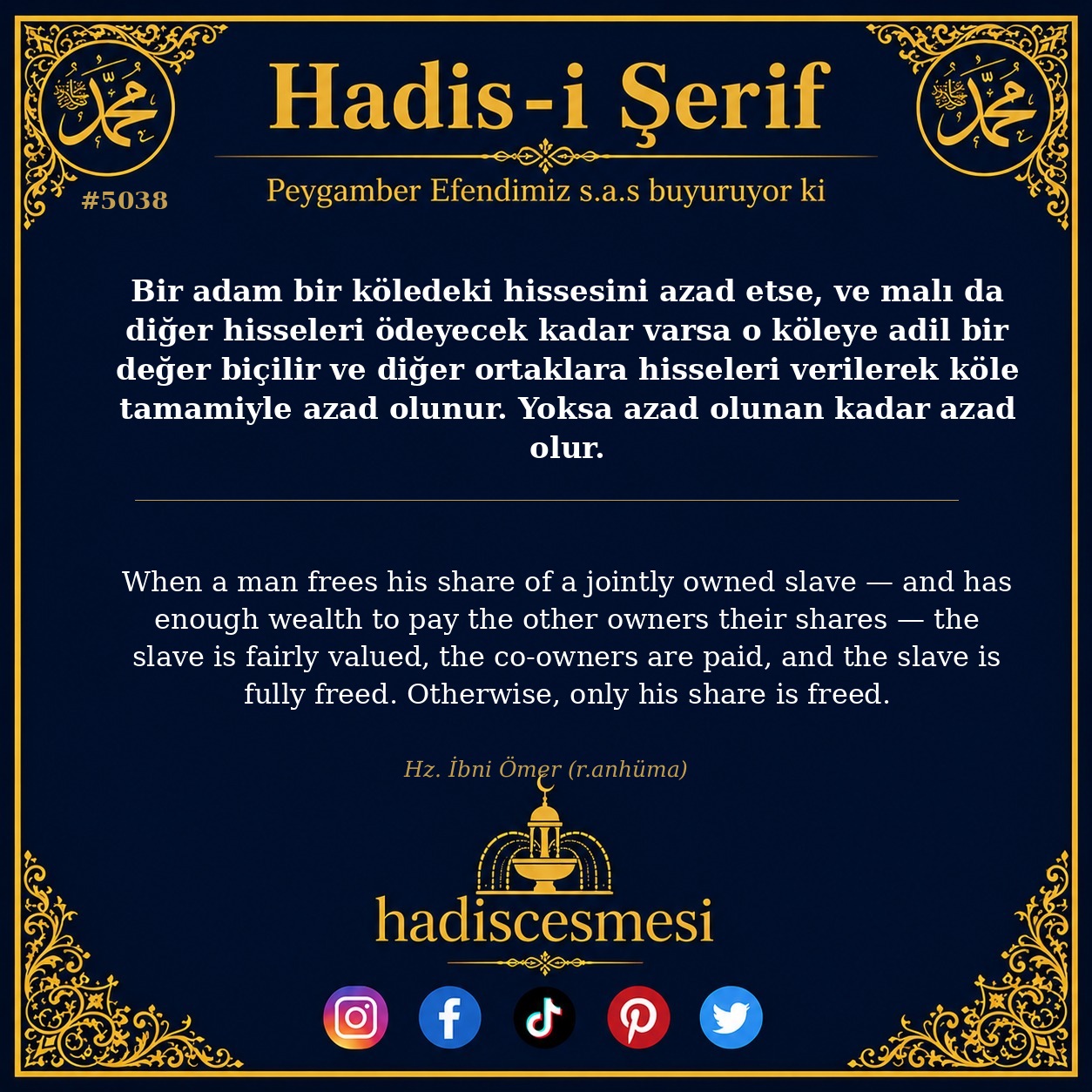 Hadis 5038