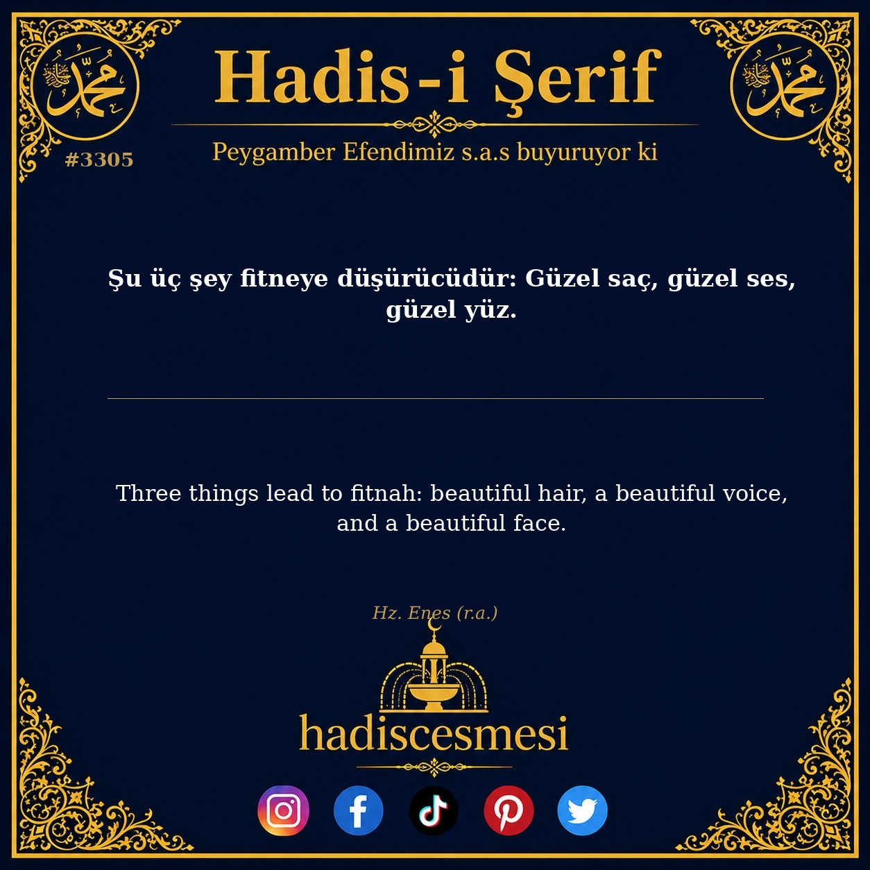 Hadis 3305