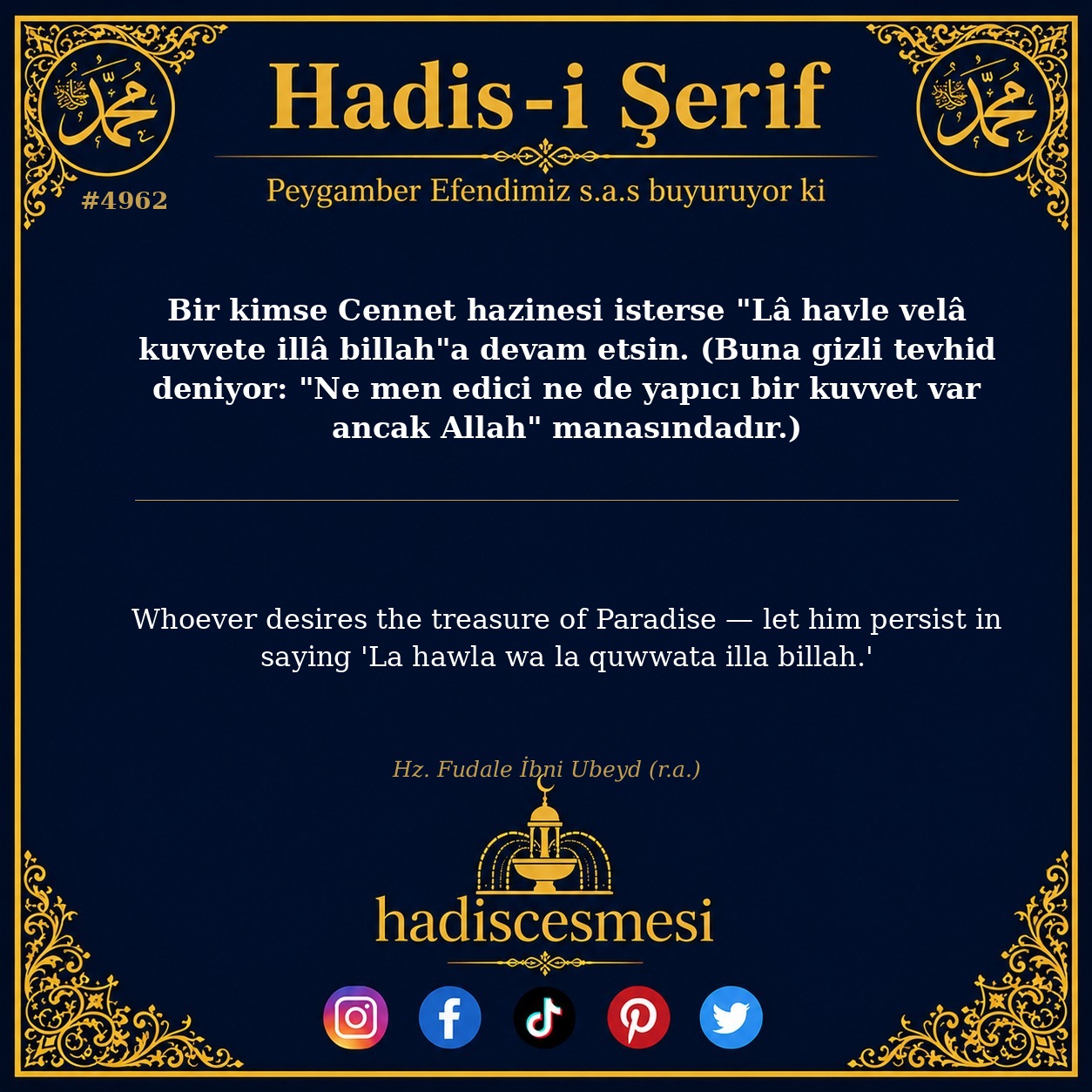Hadis 4962