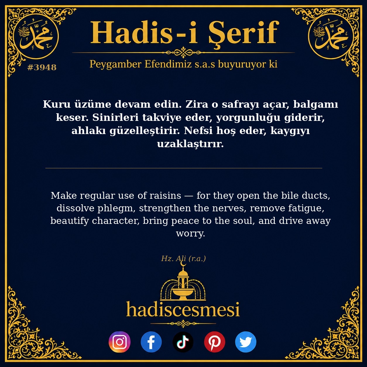 Hadis 3948