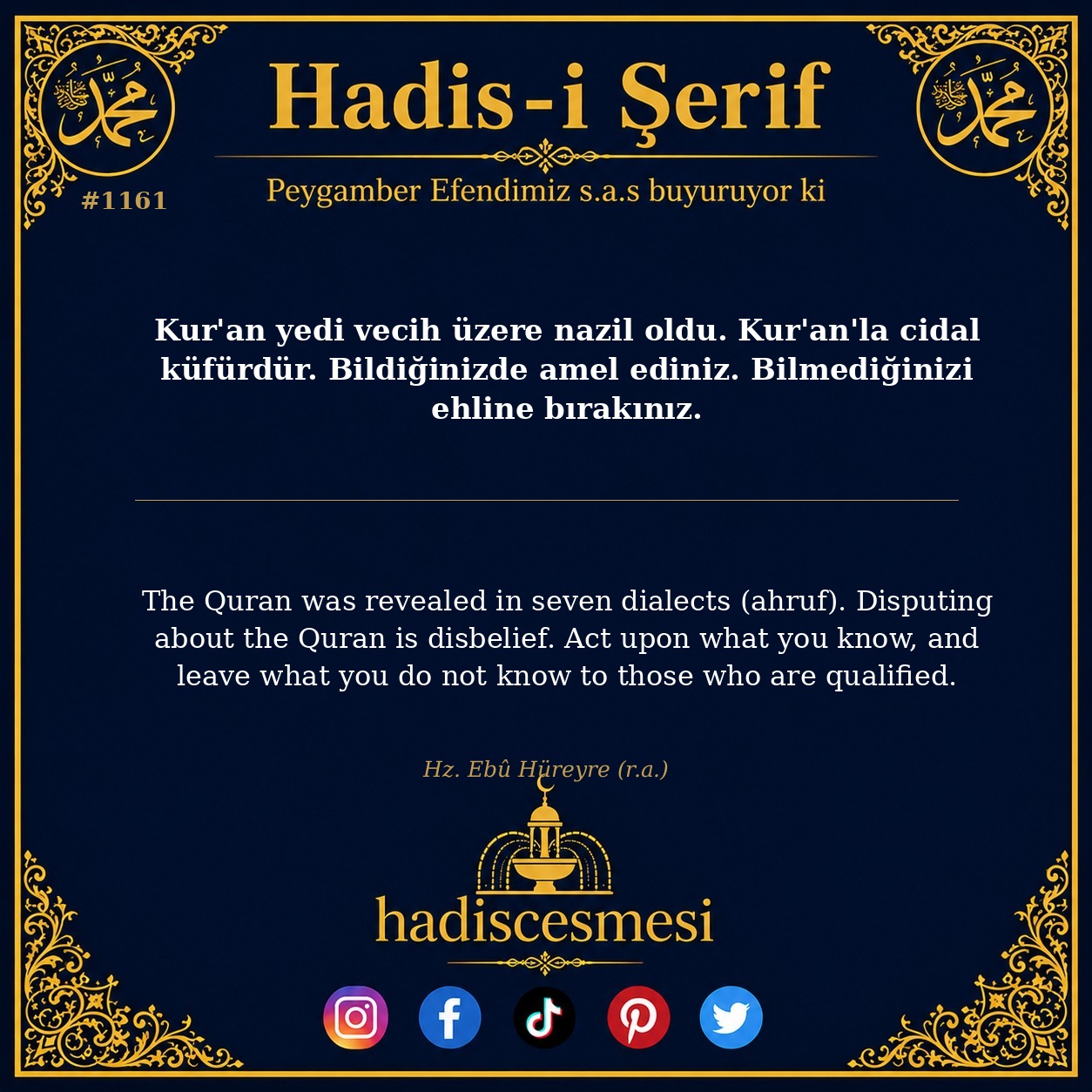 Hadis 1161