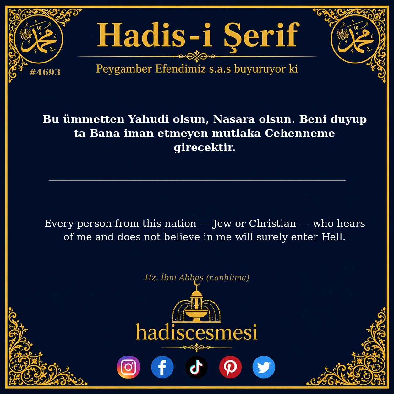Hadis 4693