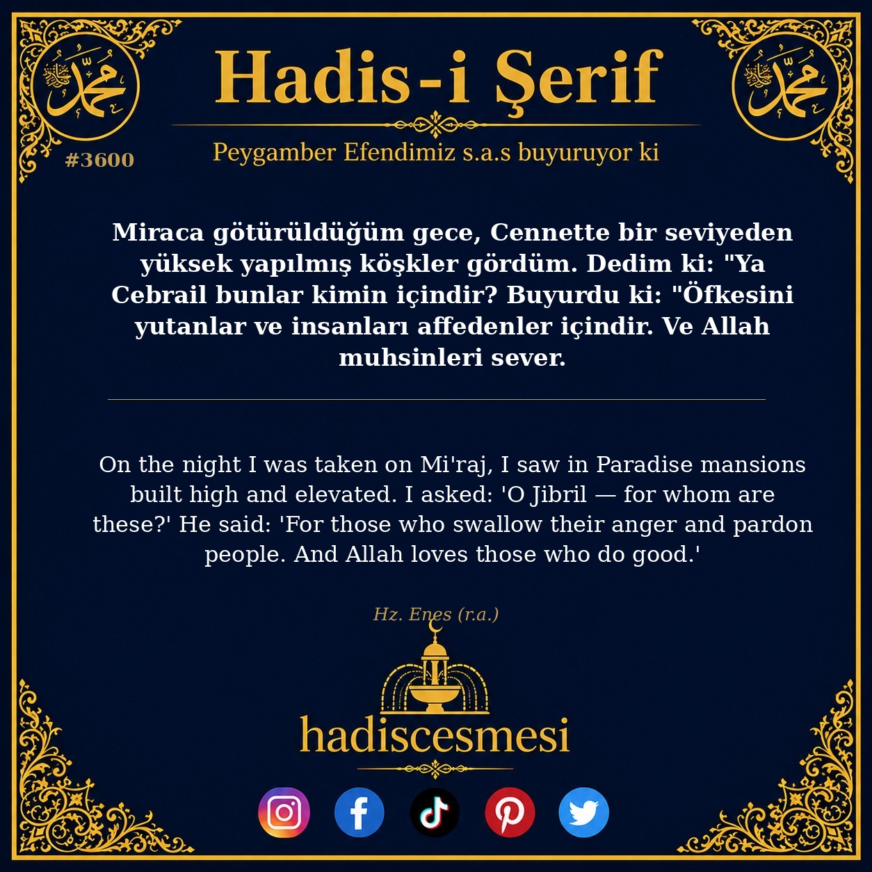 Hadis 3600