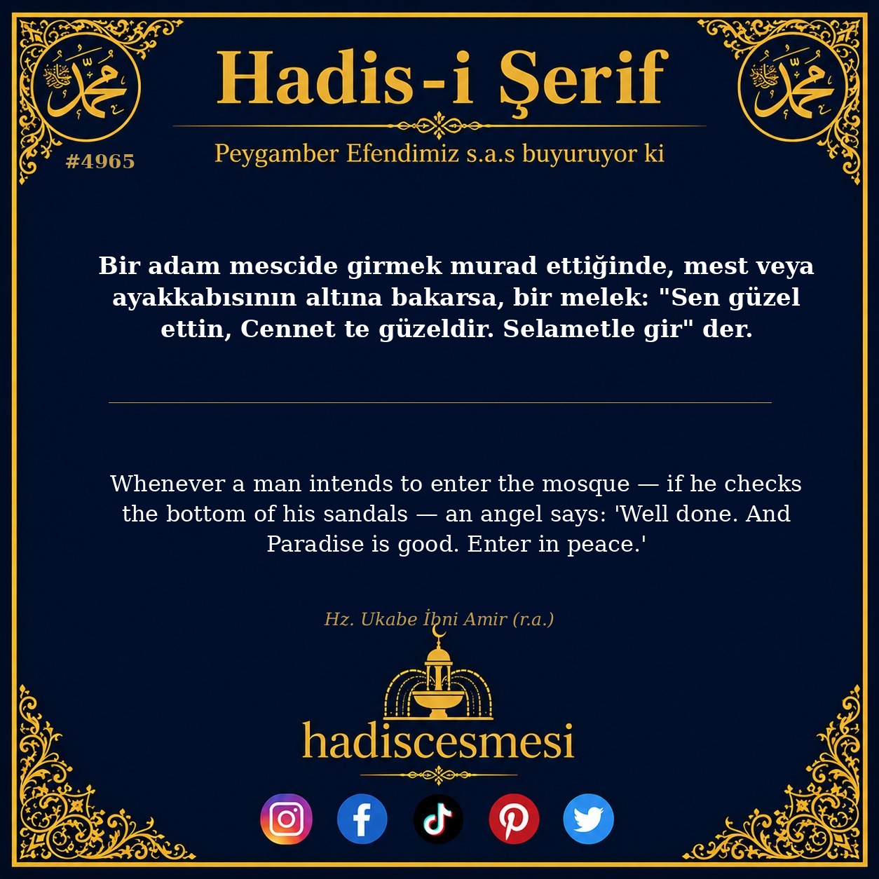Hadis 4965