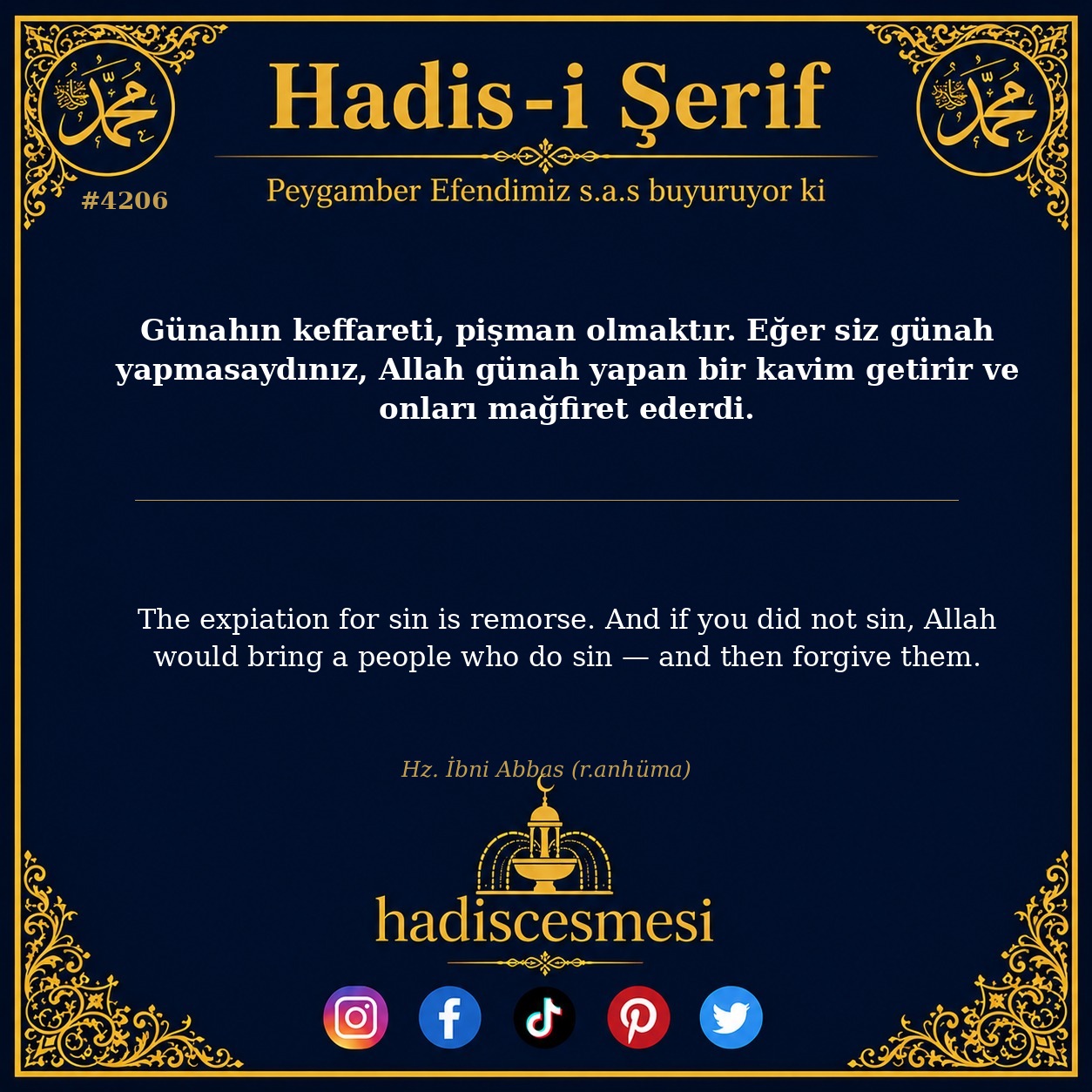 Hadis 4206