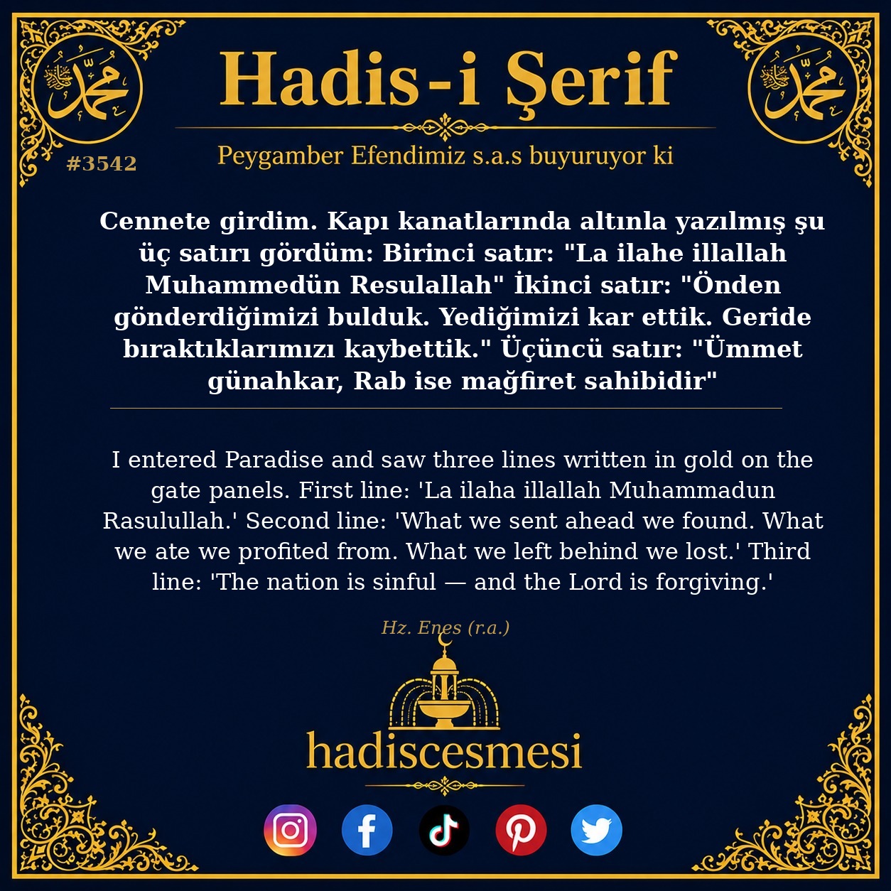 Hadis 3542