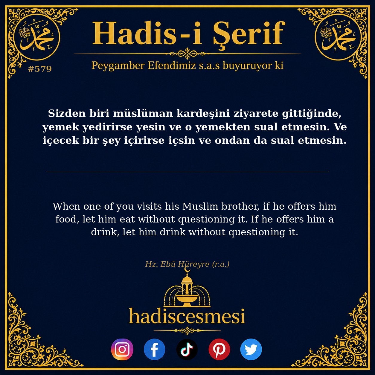 Hadis 0579