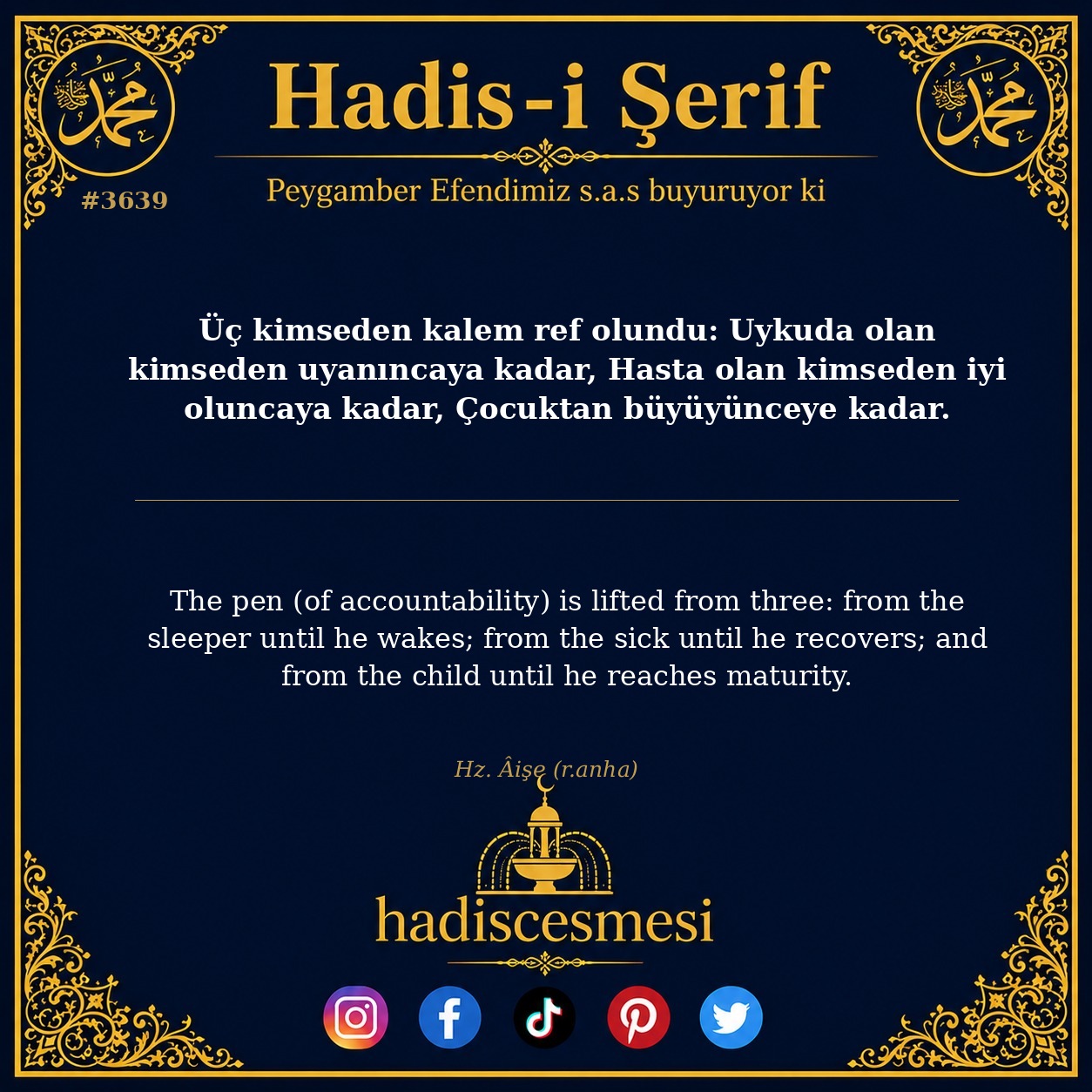 Hadis 3639