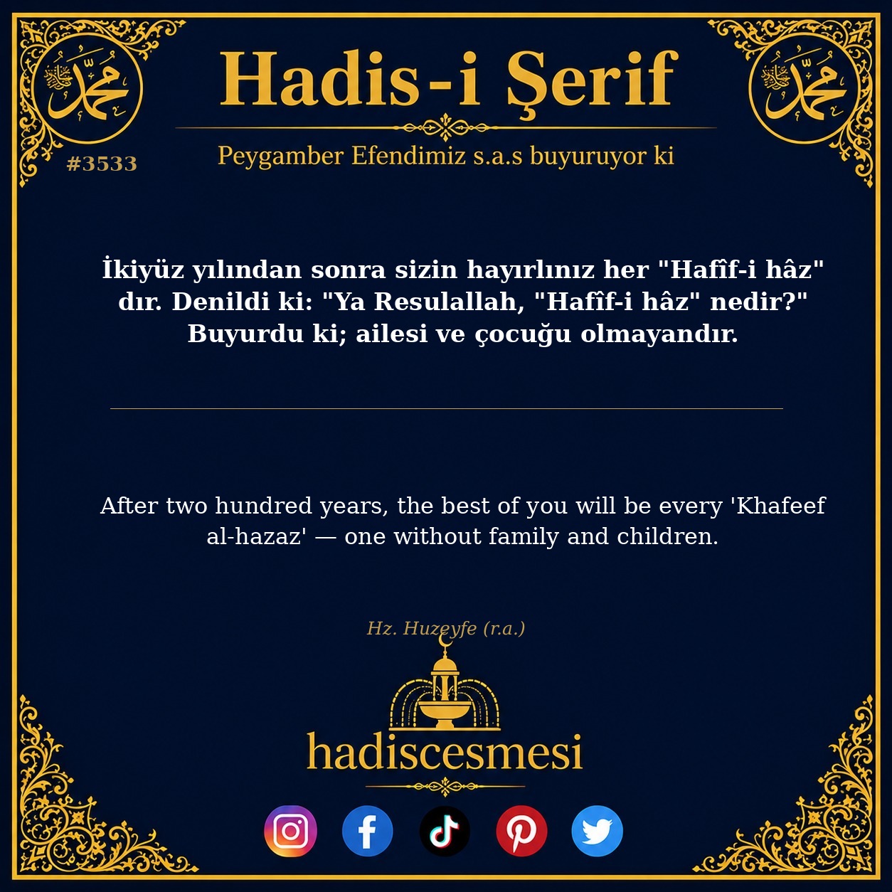 Hadis 3533