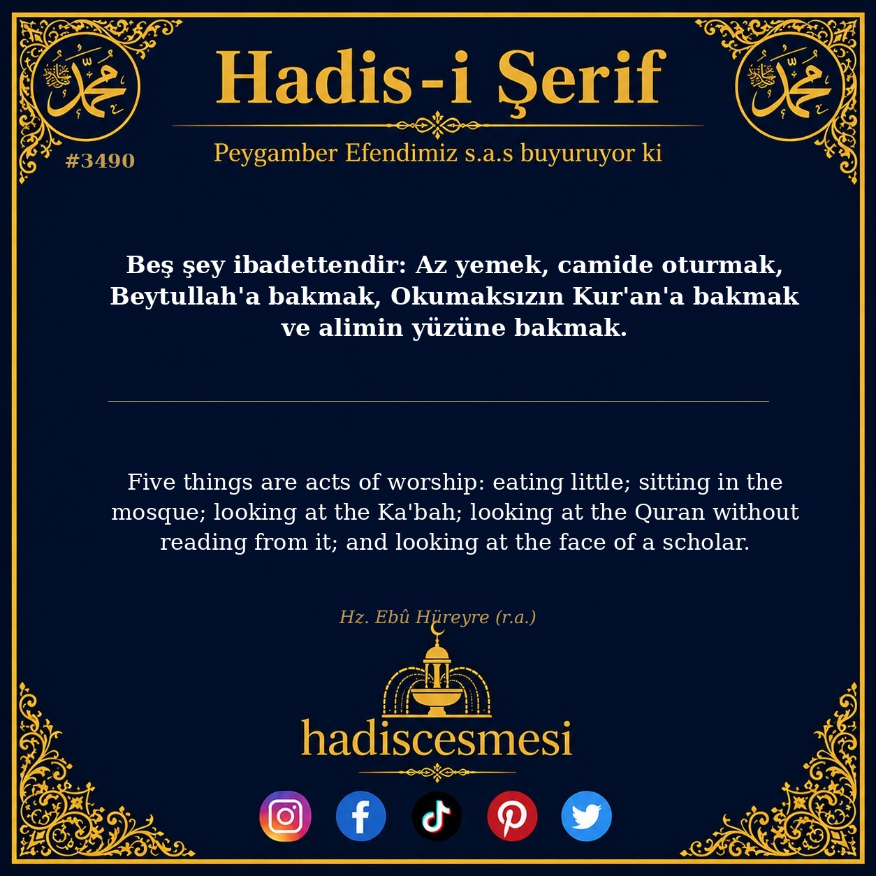 Hadis 3490