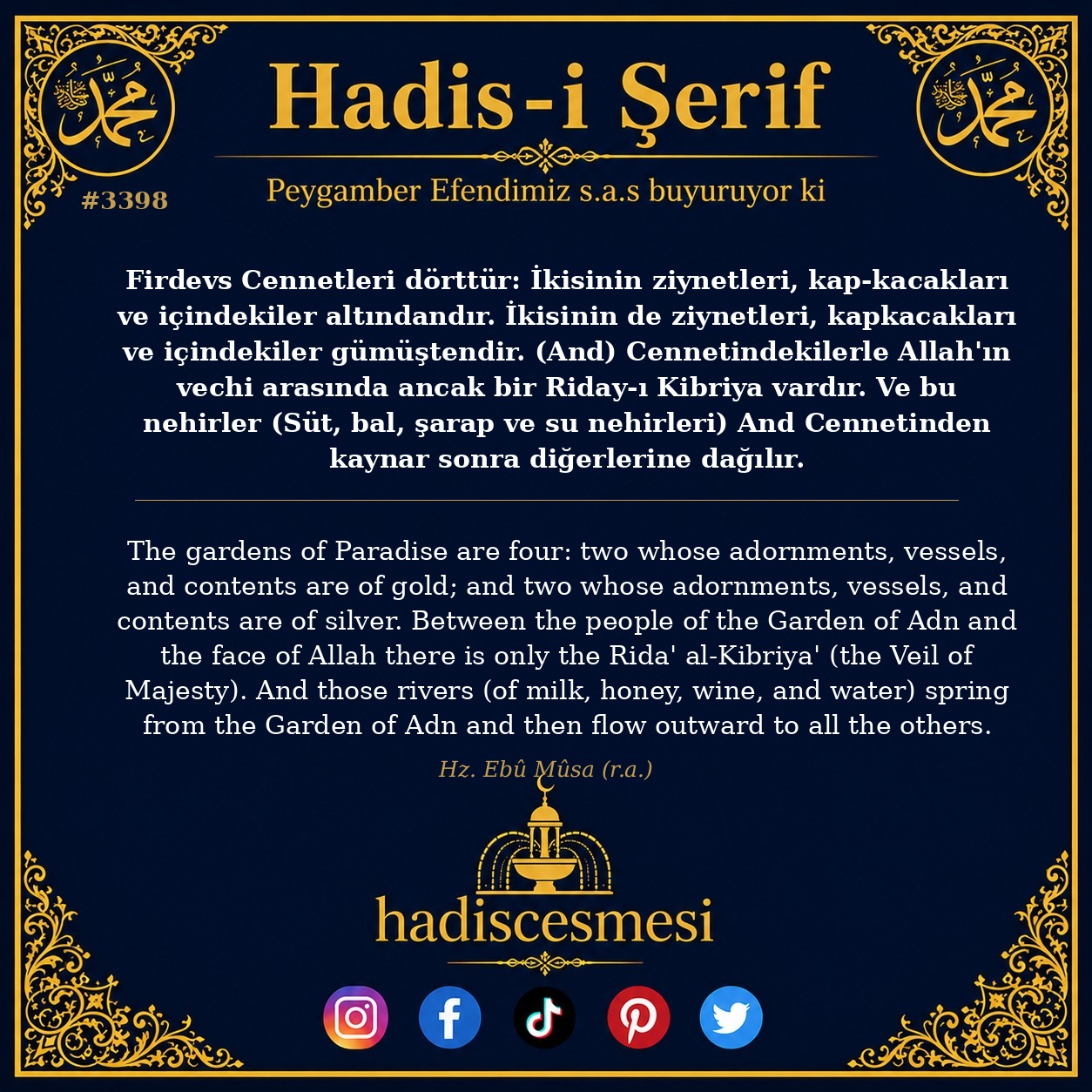Hadis 3398