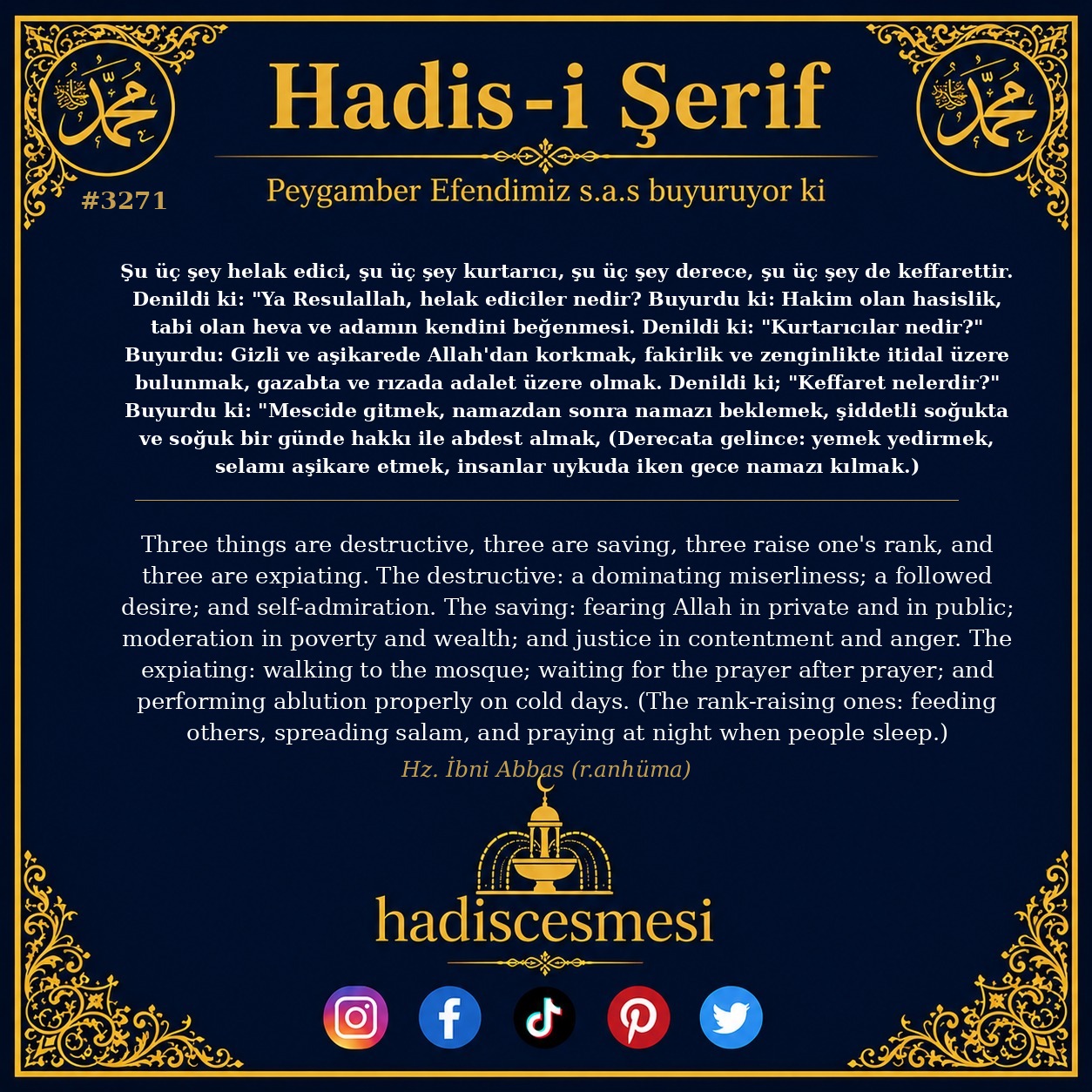 Hadis 3271