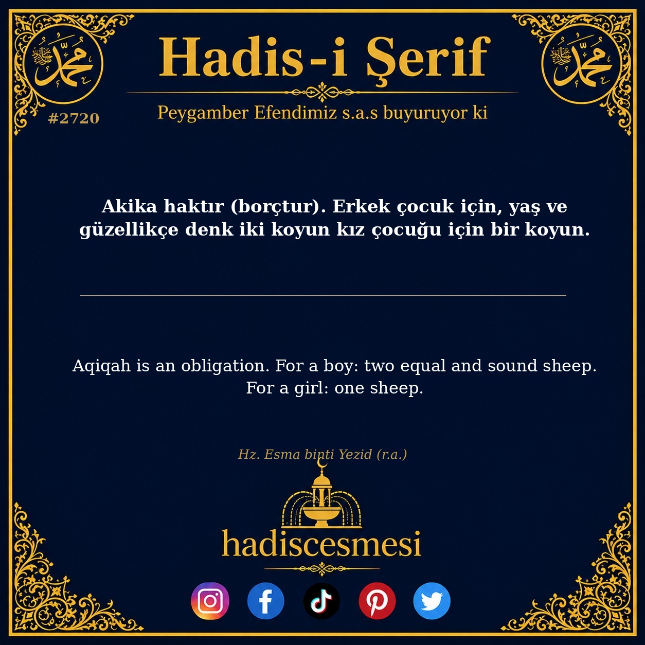 Hadis 2720