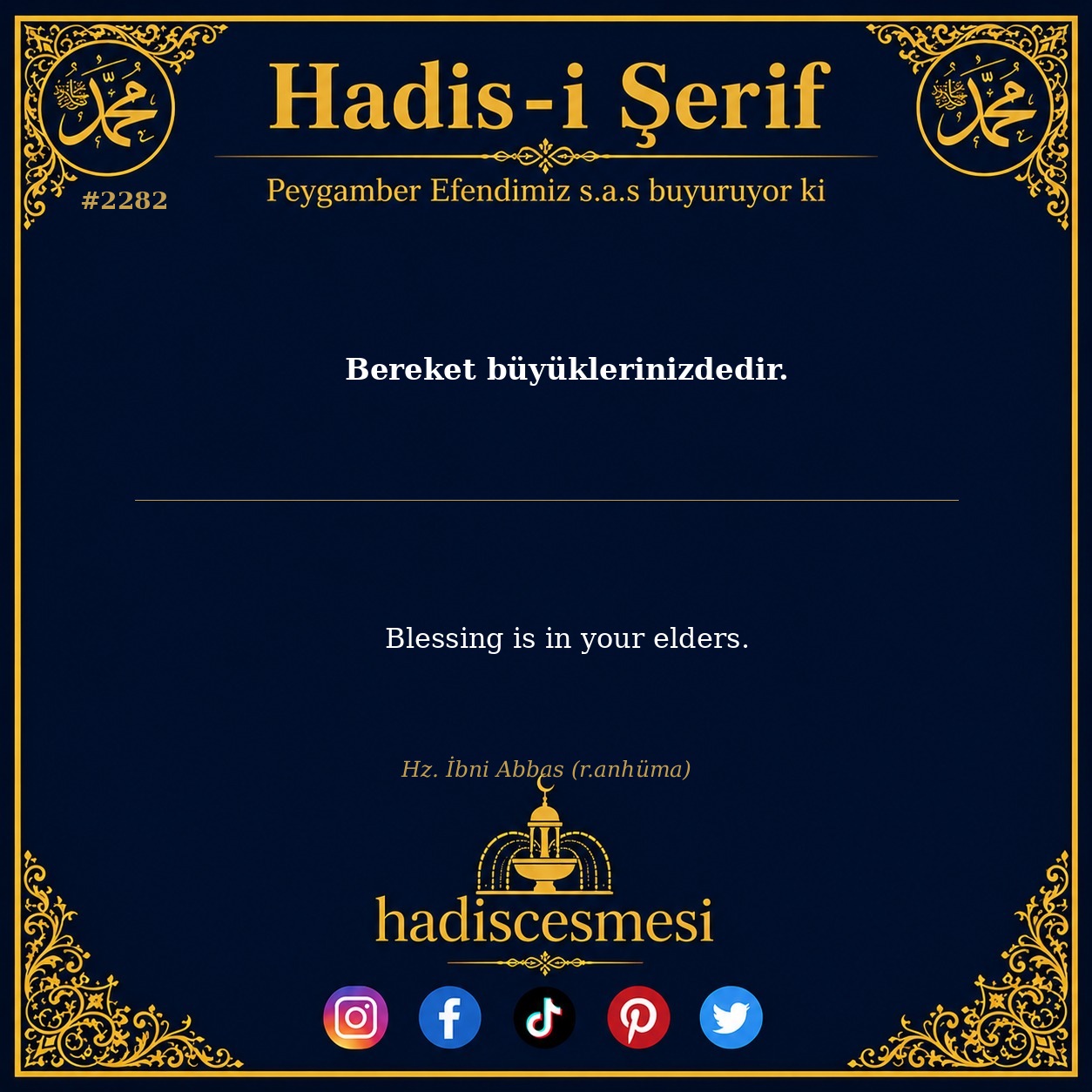 Hadis 2282