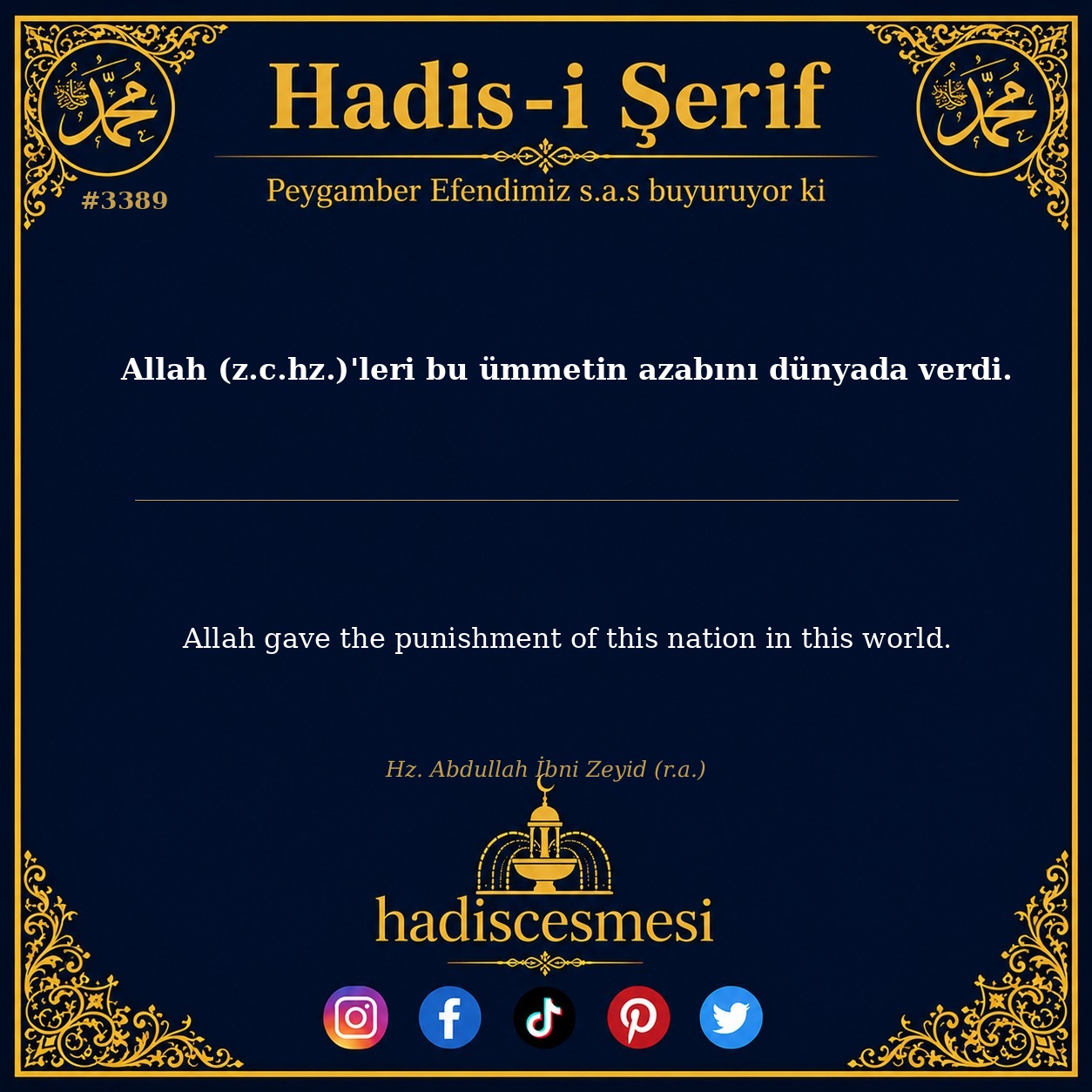 Hadis 3389