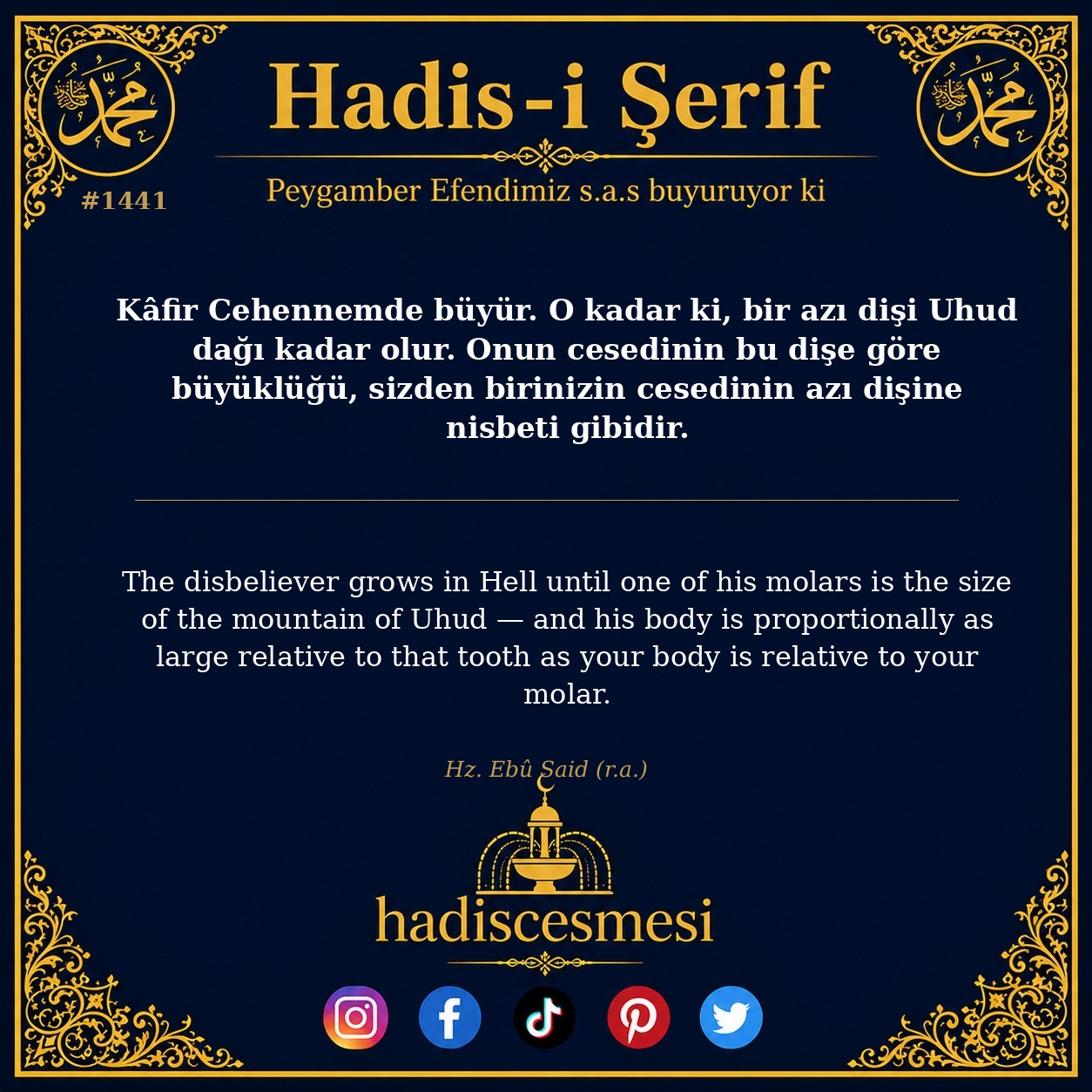 Hadis 1441