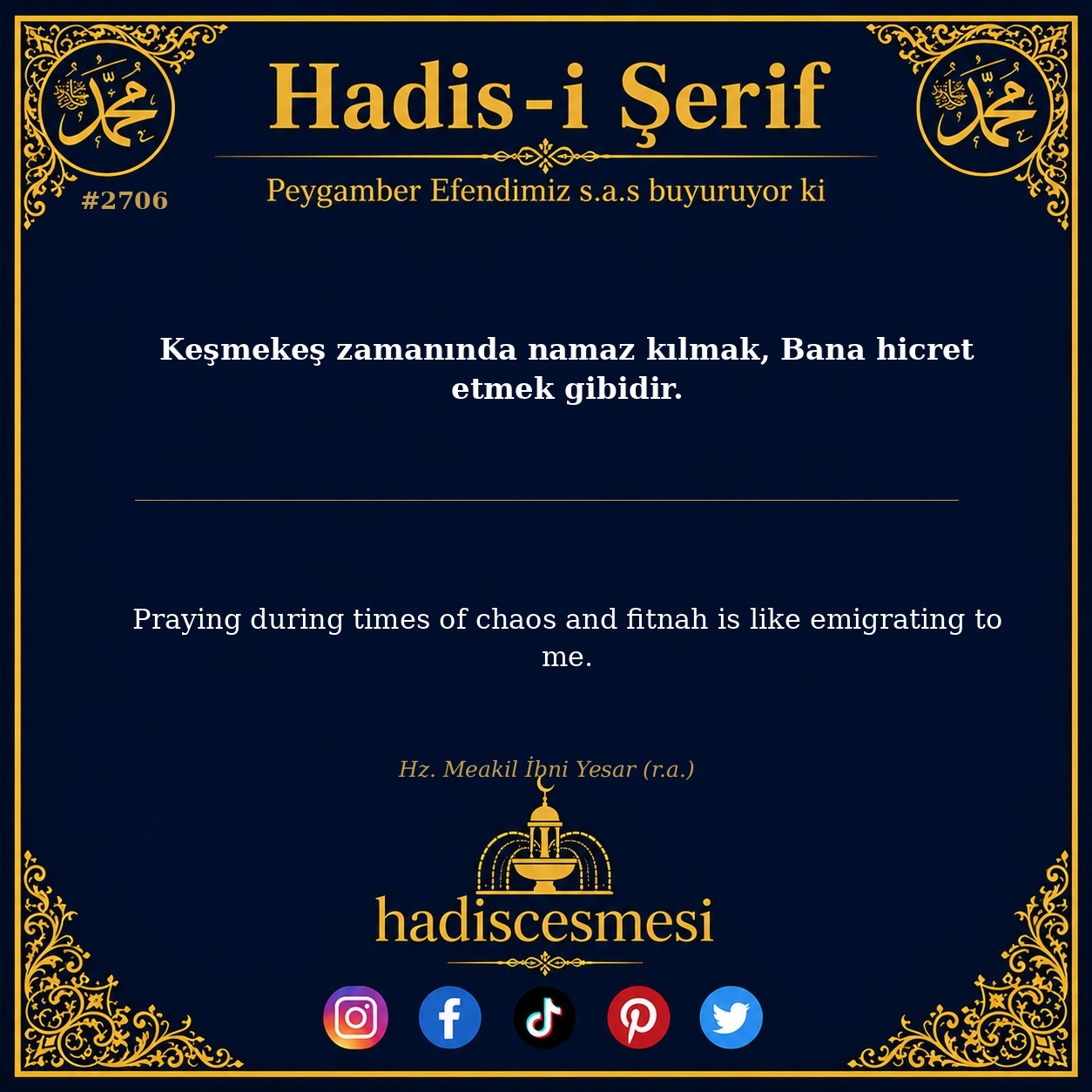 Hadis 2706