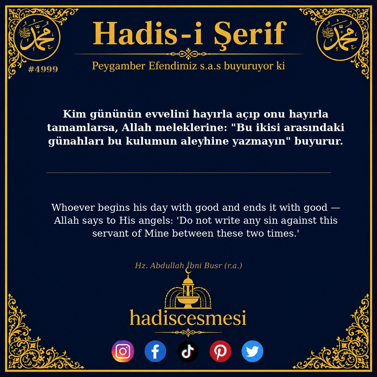 Hadis 4999