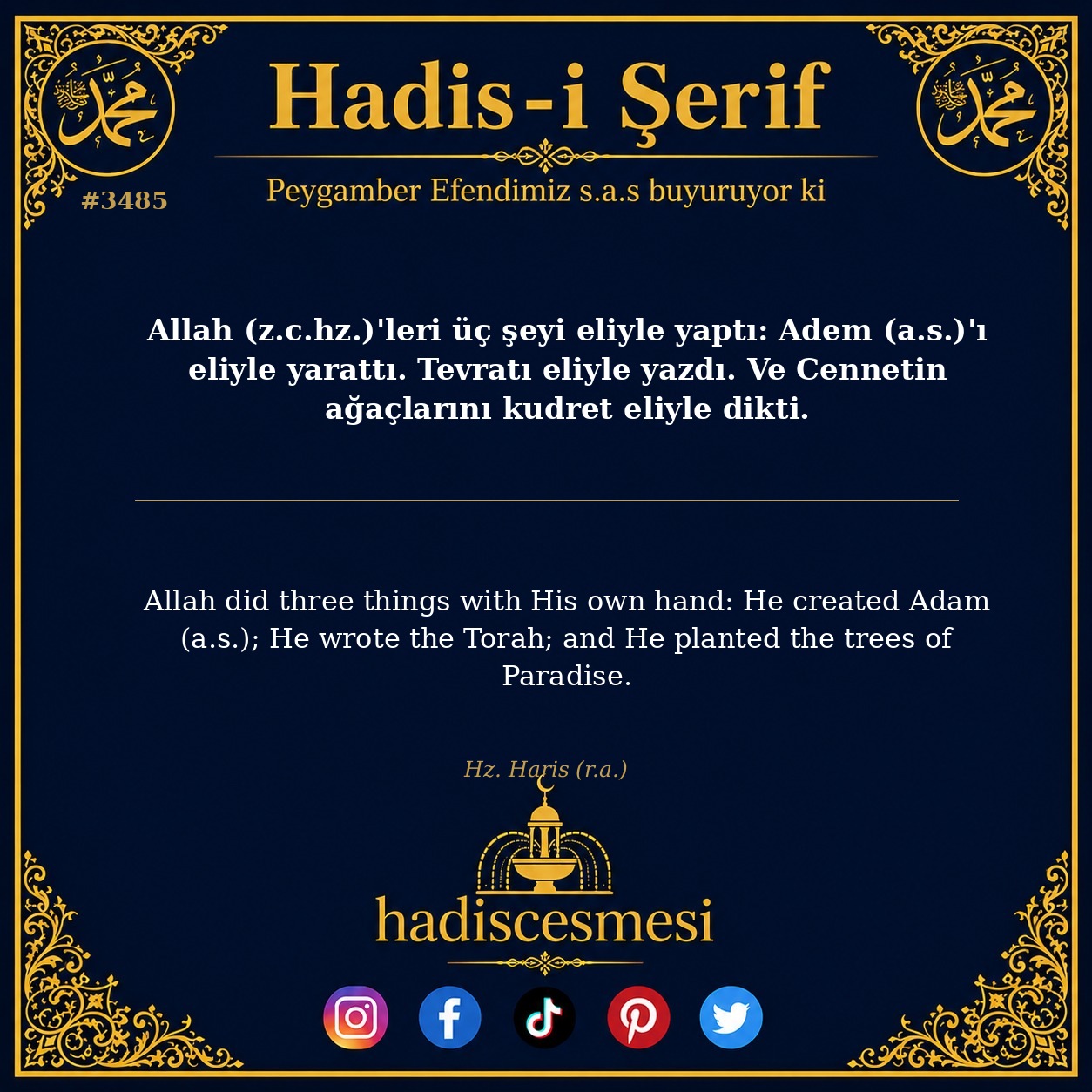 Hadis 3485