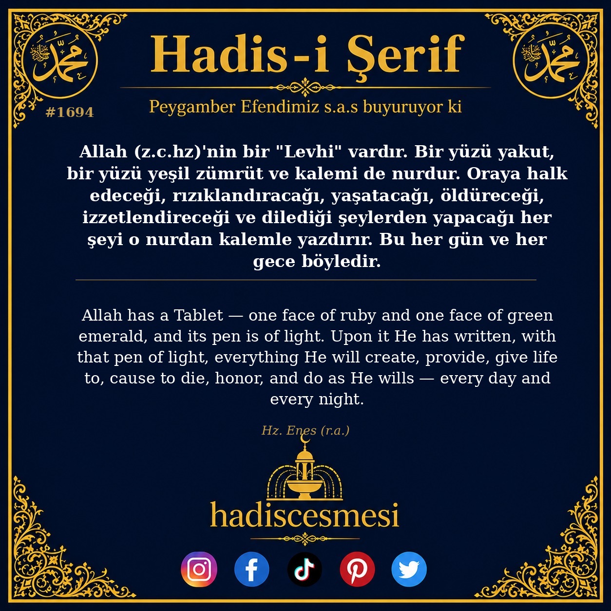 Hadis 1694