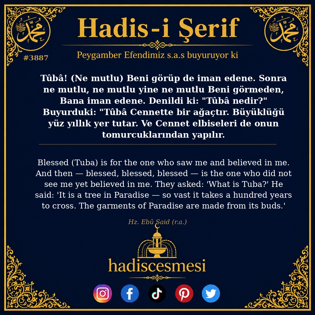 Hadis 3887