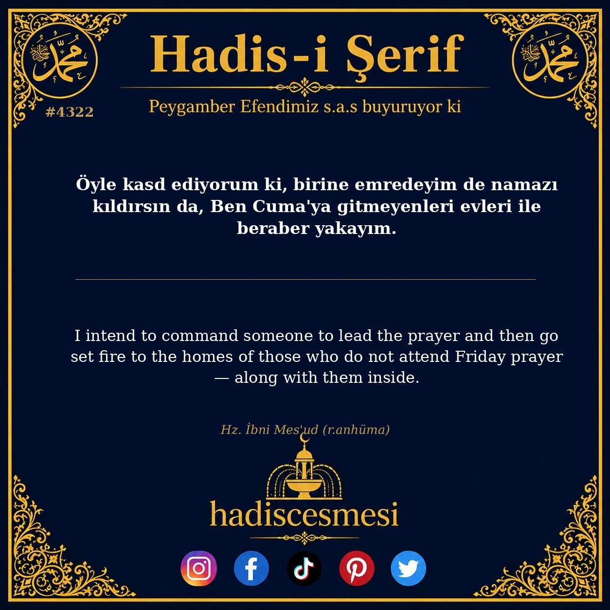 Hadis 4322