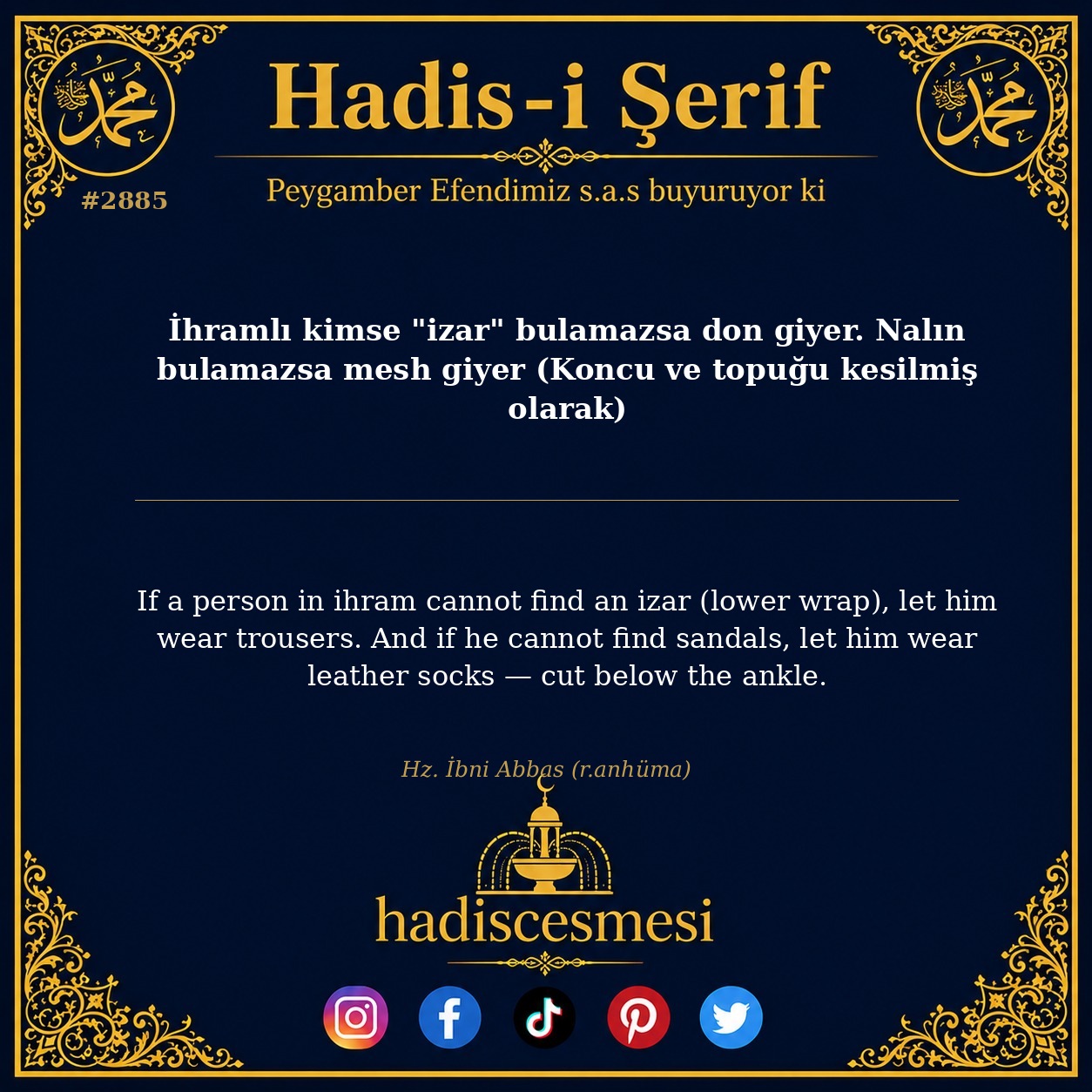 Hadis 2885