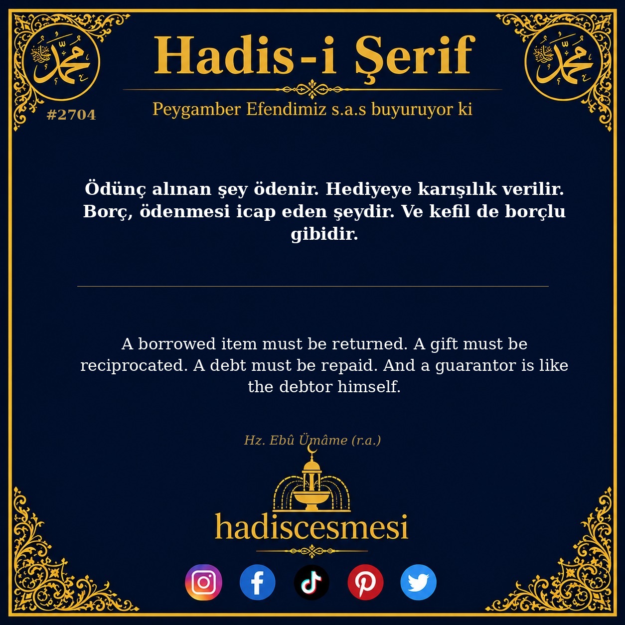 Hadis 2704