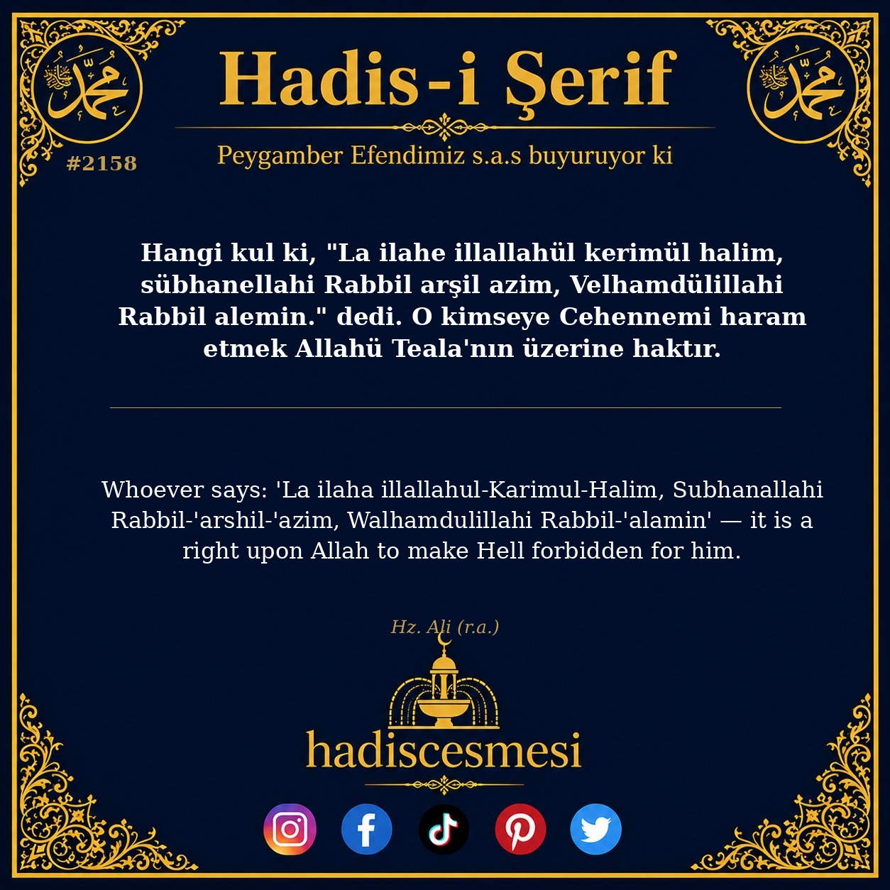 Hadis 2158