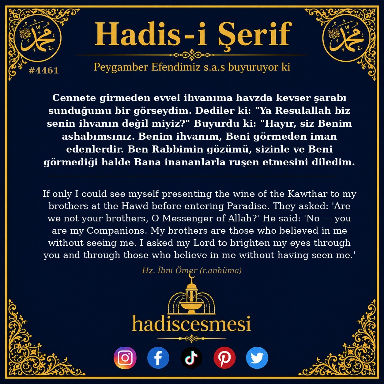 Hadis 4461