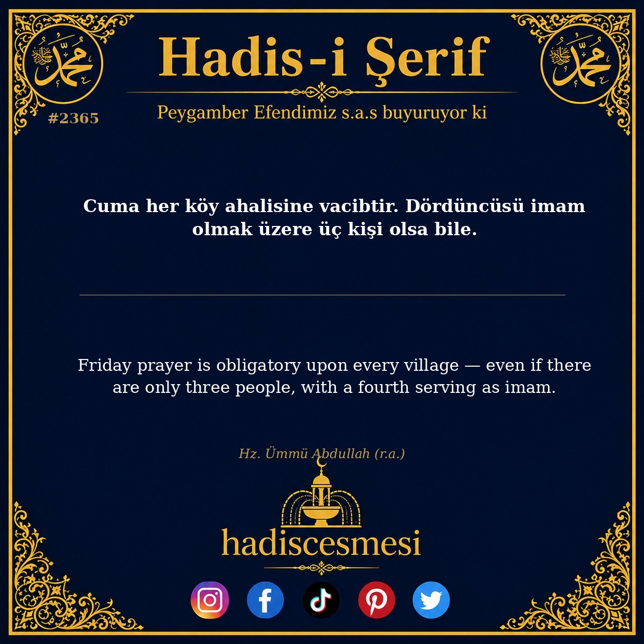 Hadis 2365