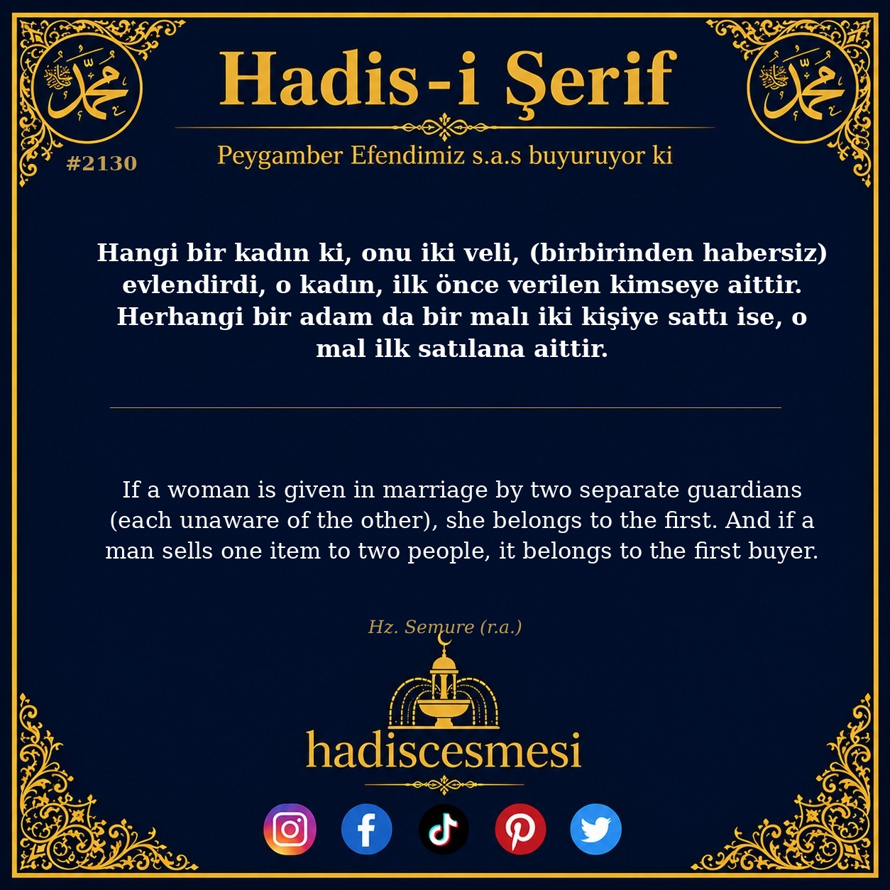 Hadis 2130