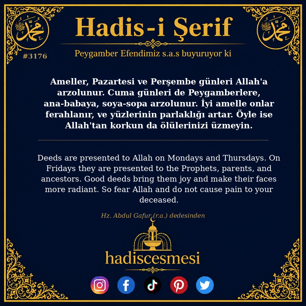 Hadis 3176
