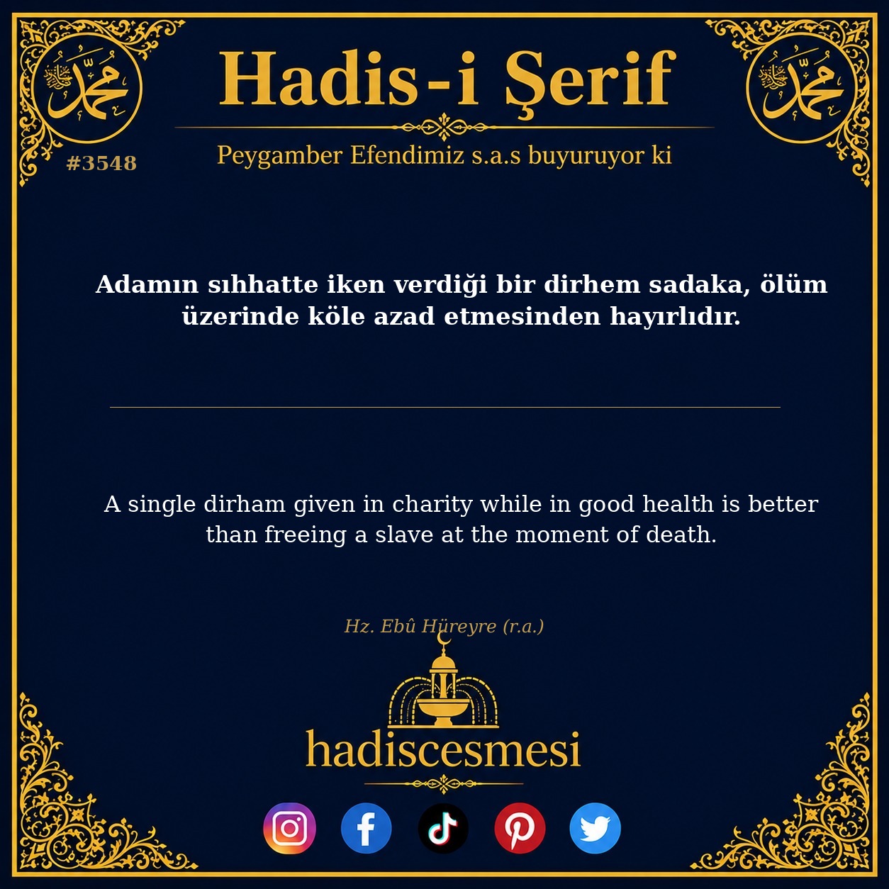 Hadis 3548