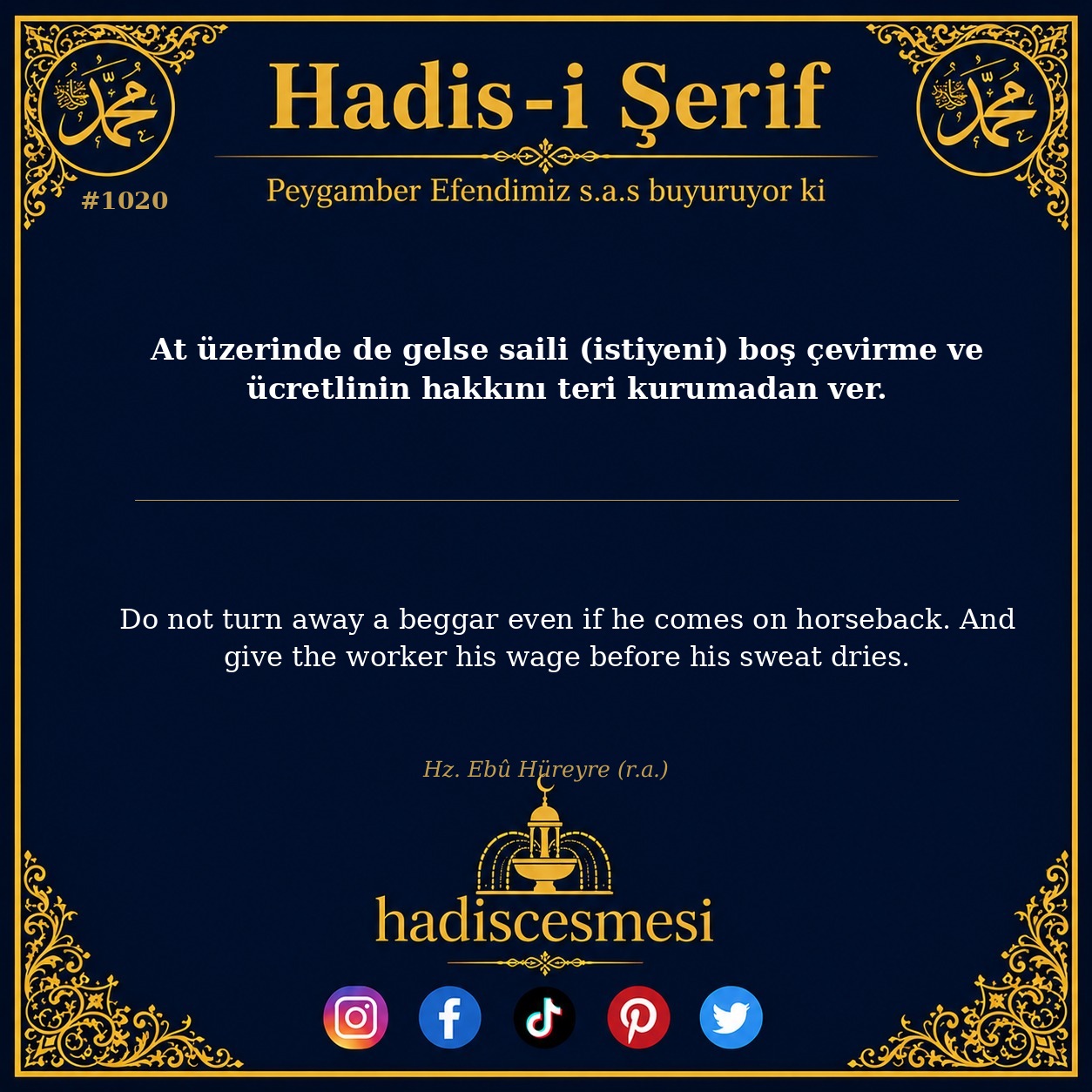 Hadis 1020